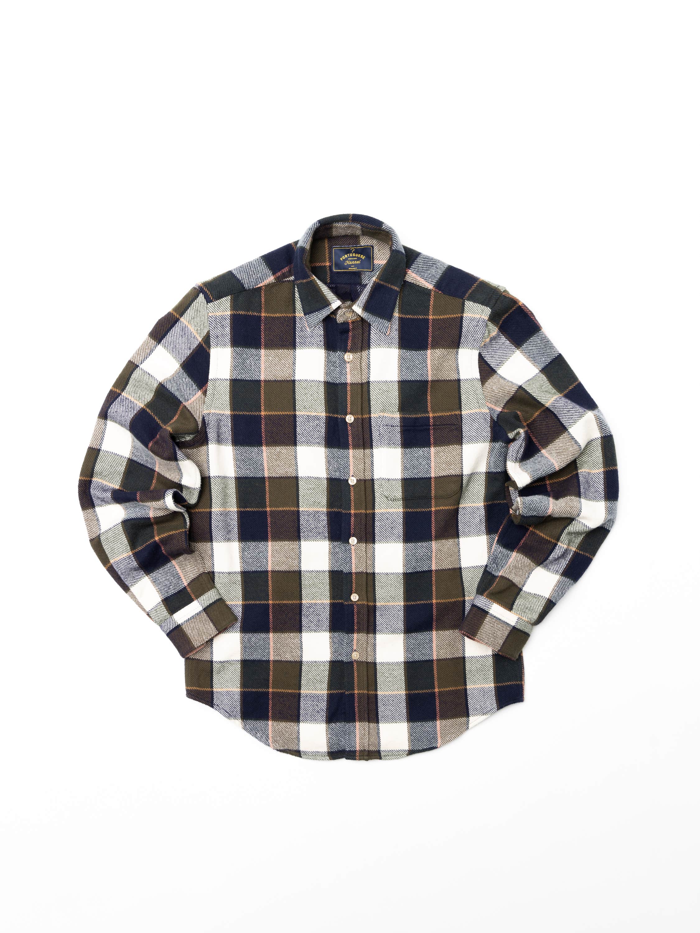 Pine Multicolor Flannel Sport Shirt