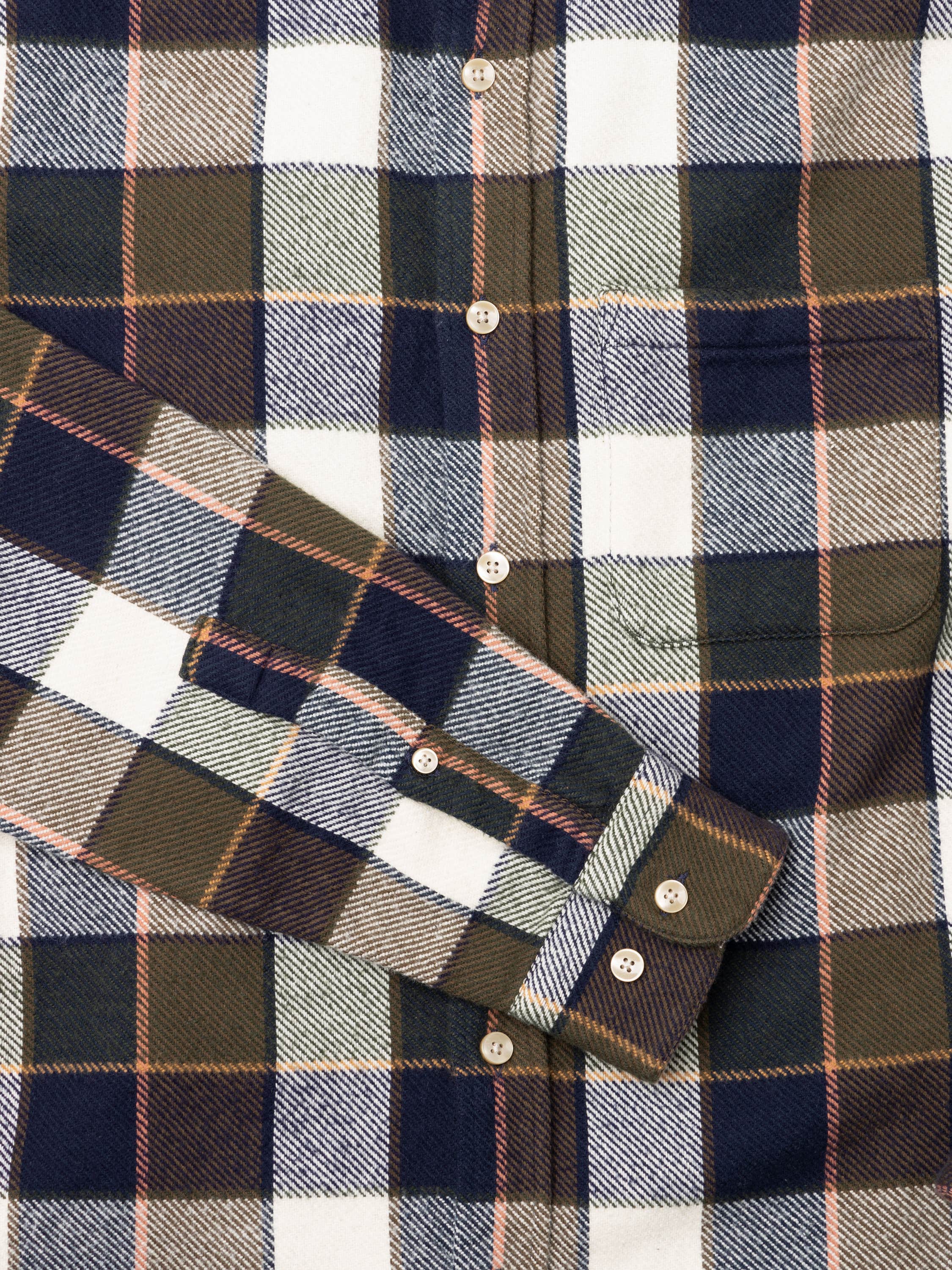 Pine Multicolor Flannel Sport Shirt