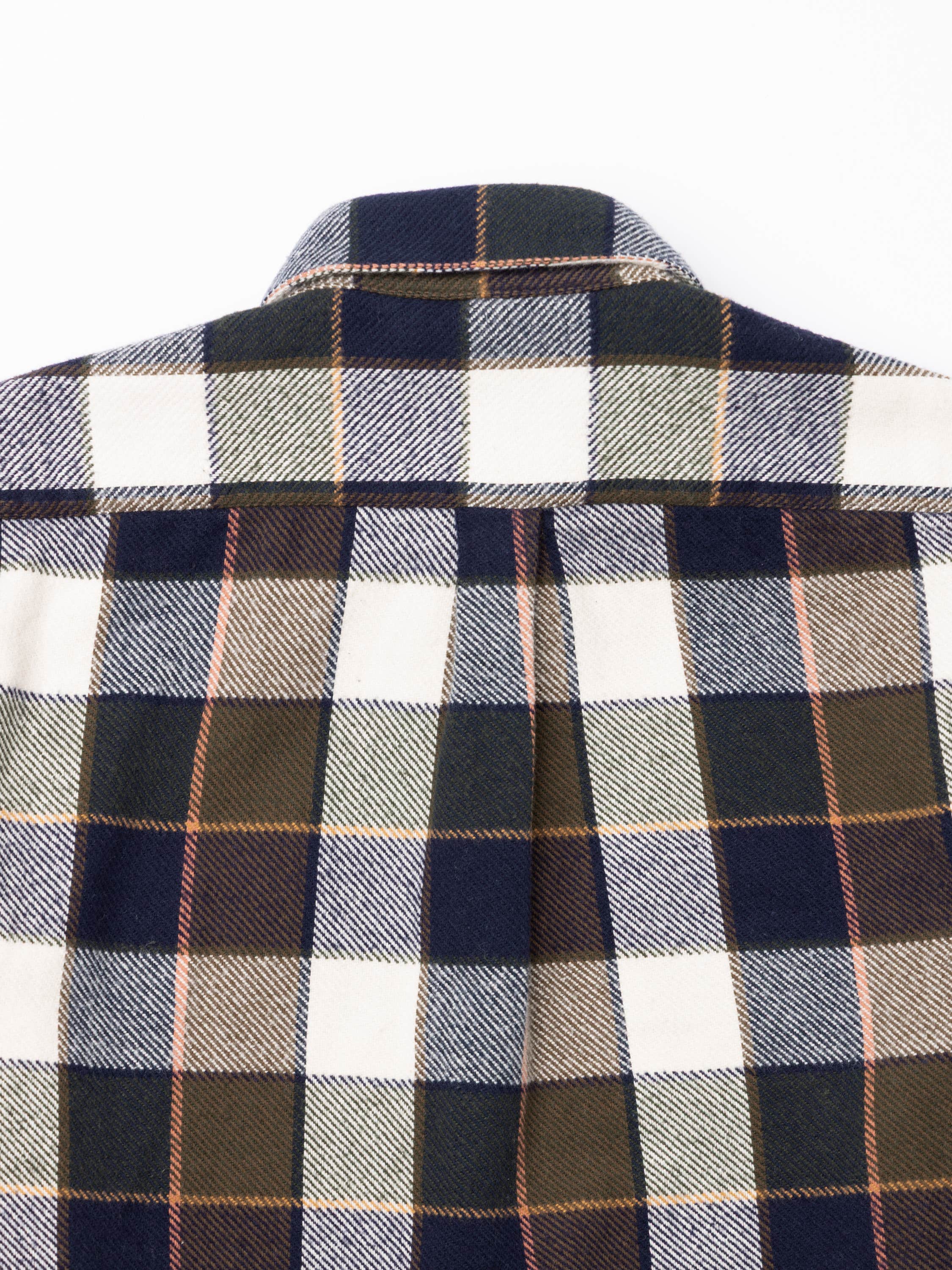 Pine Multicolor Flannel Sport Shirt