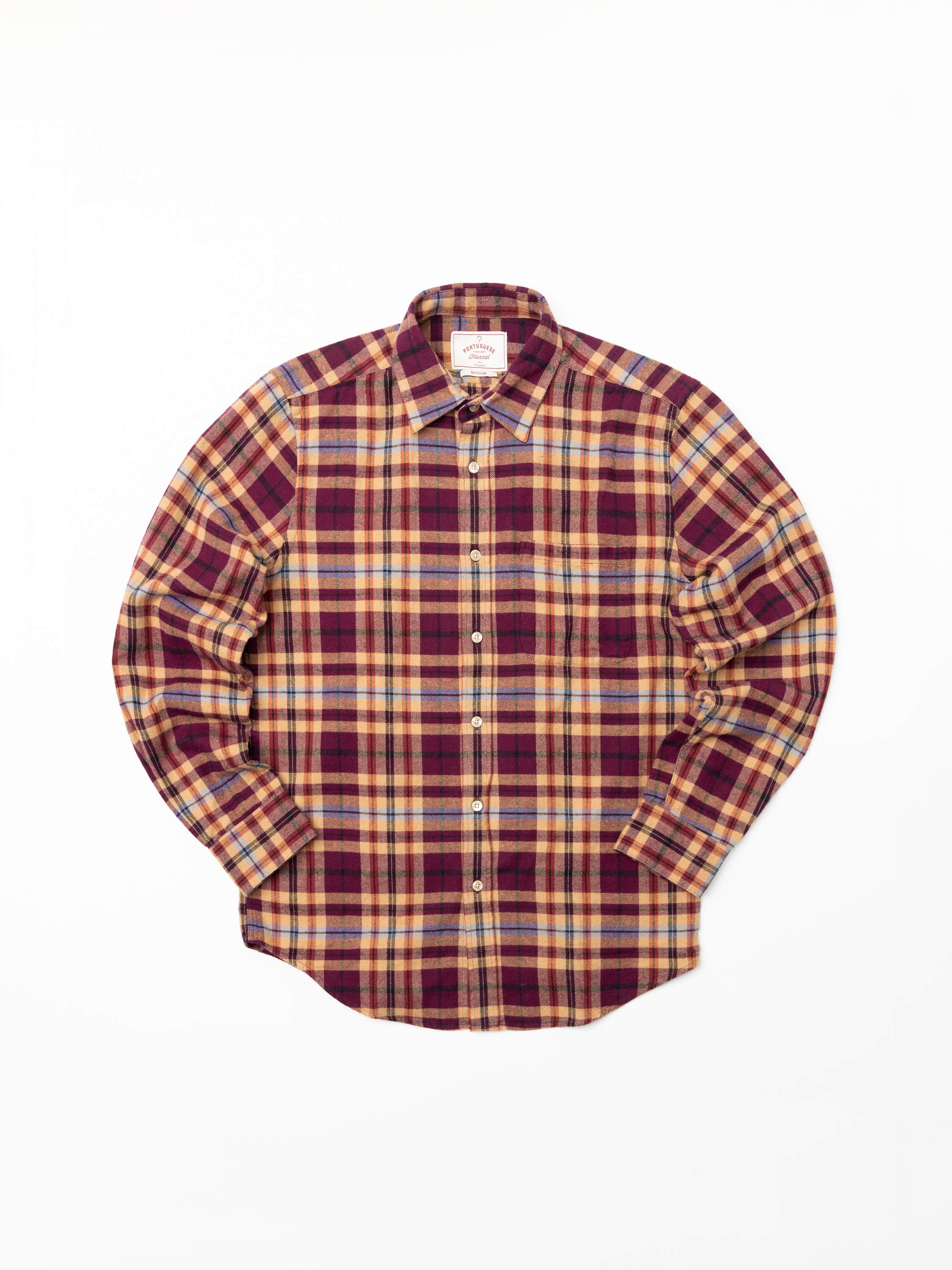 Ruiva Red Flannel Sport Shirt