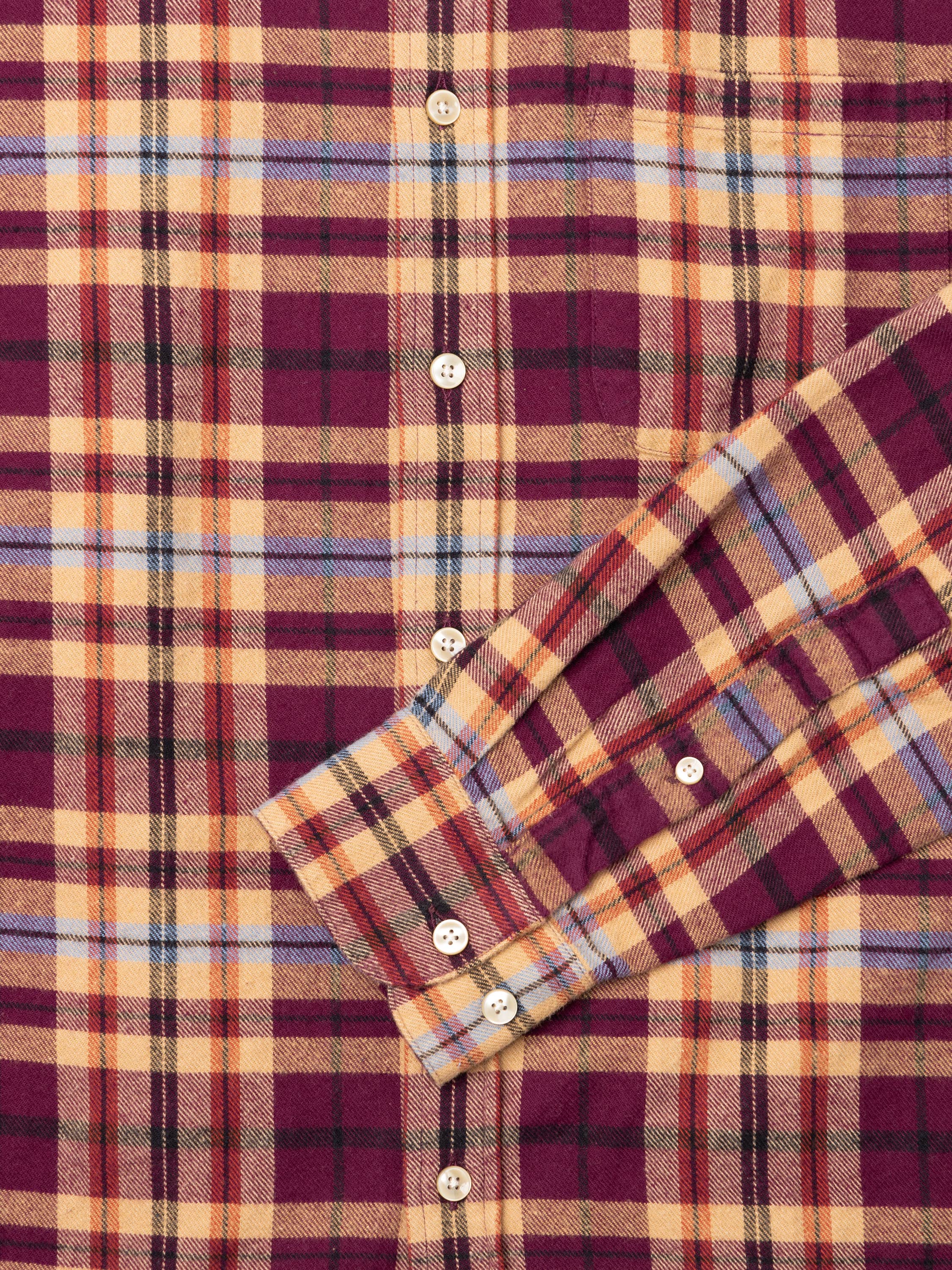Ruiva Red Flannel Sport Shirt