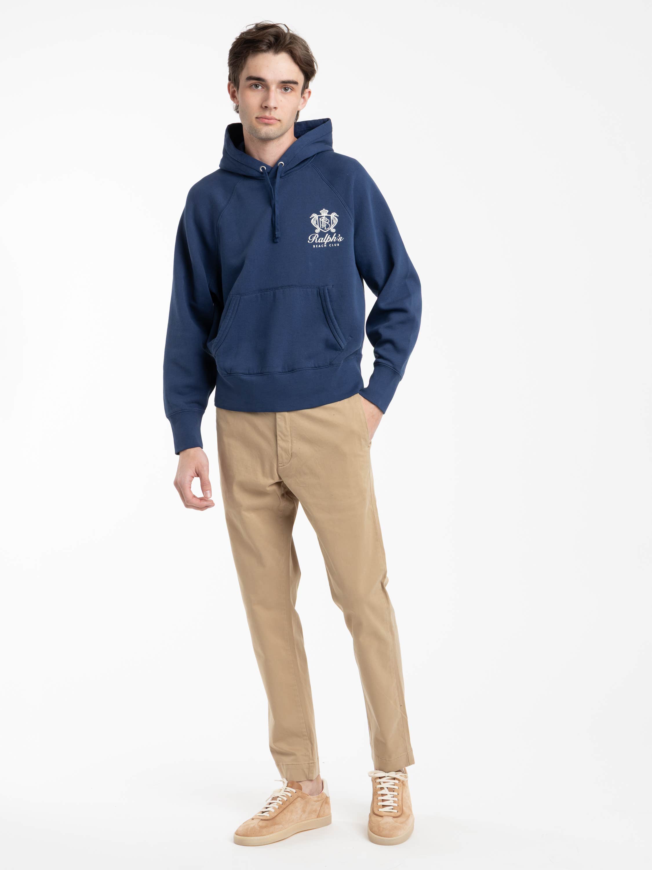 Dark Cobalt Beach Club Hoodie