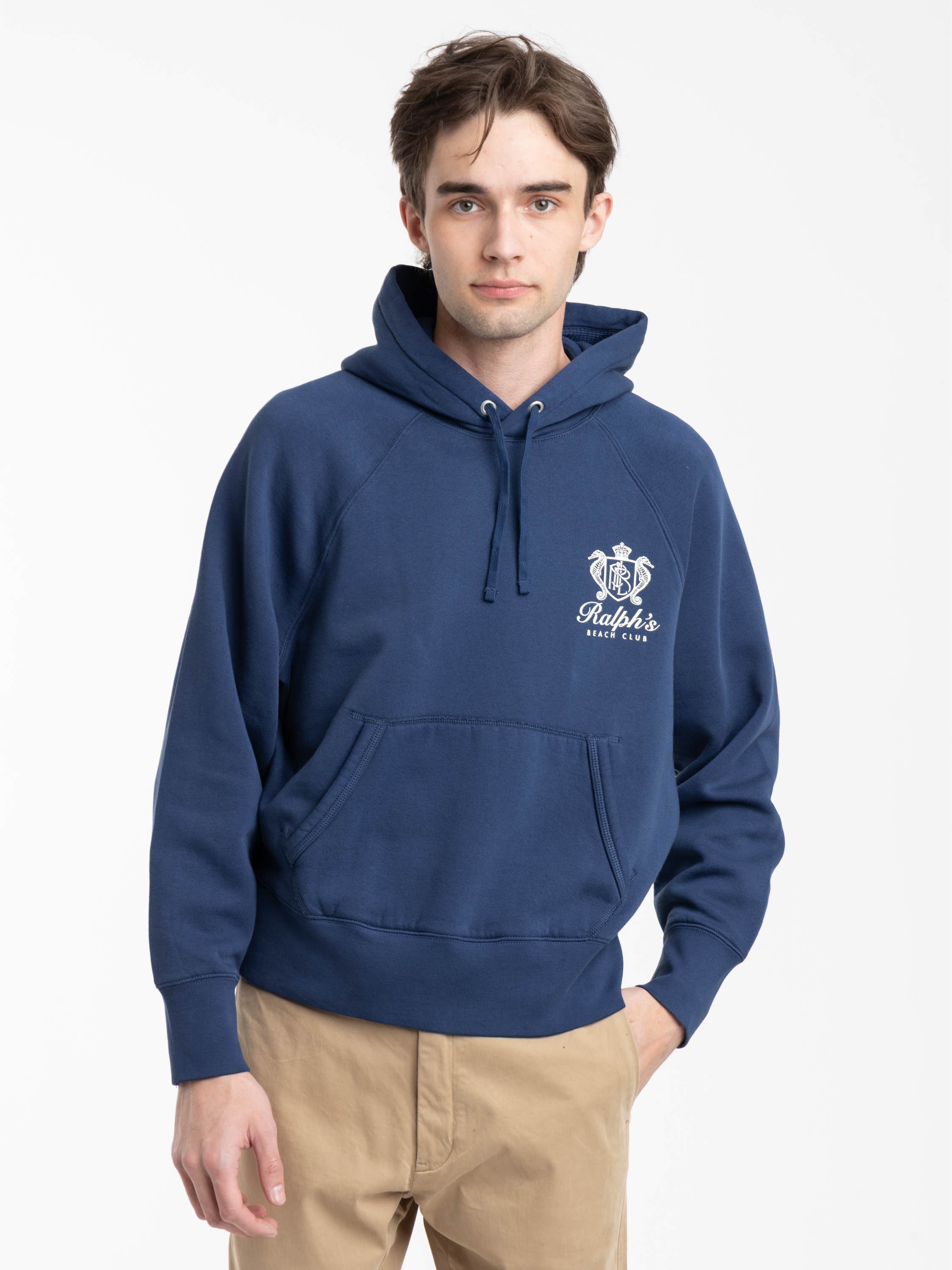 Dark Cobalt Beach Club Hoodie