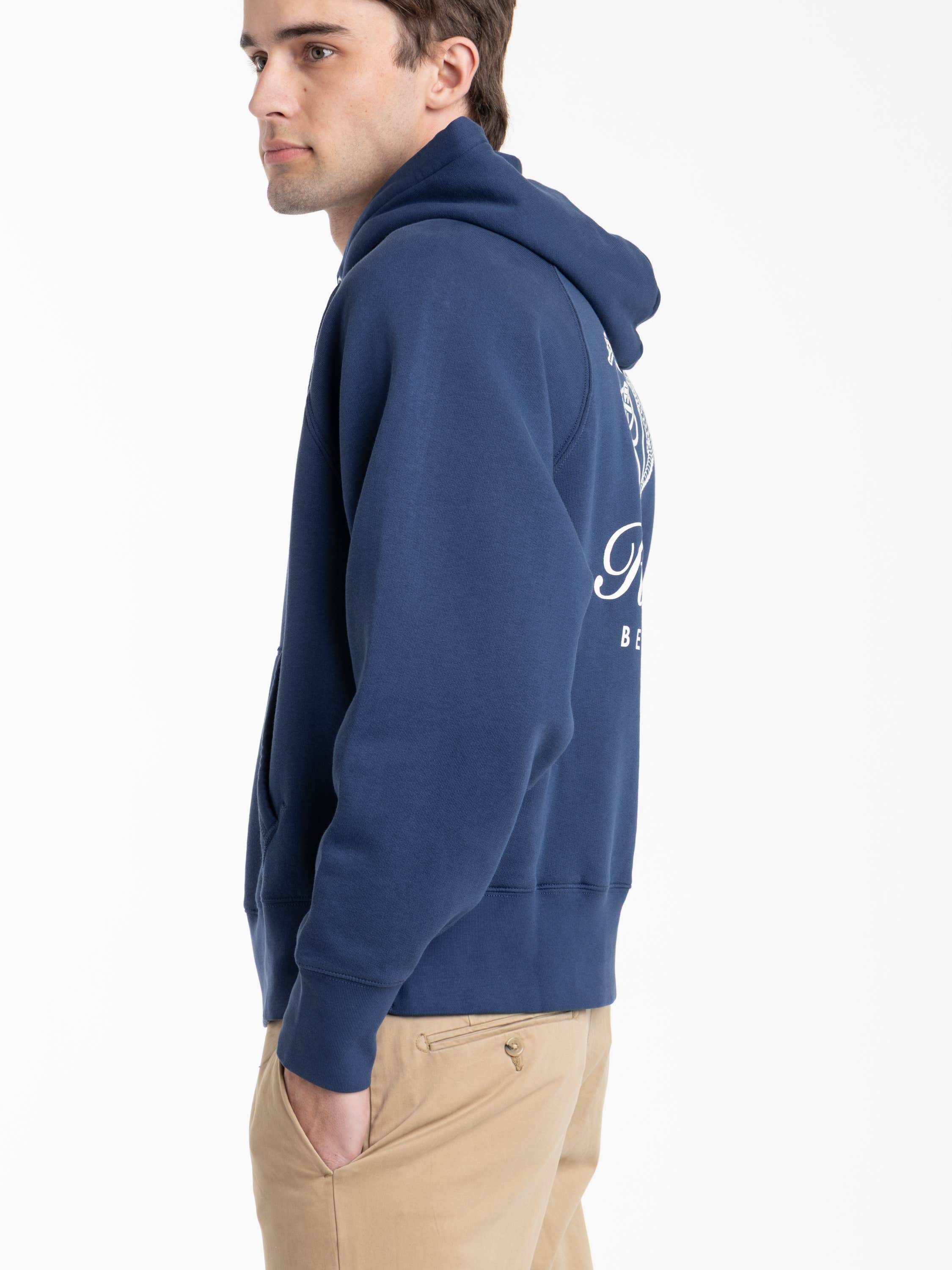 Dark Cobalt Beach Club Hoodie