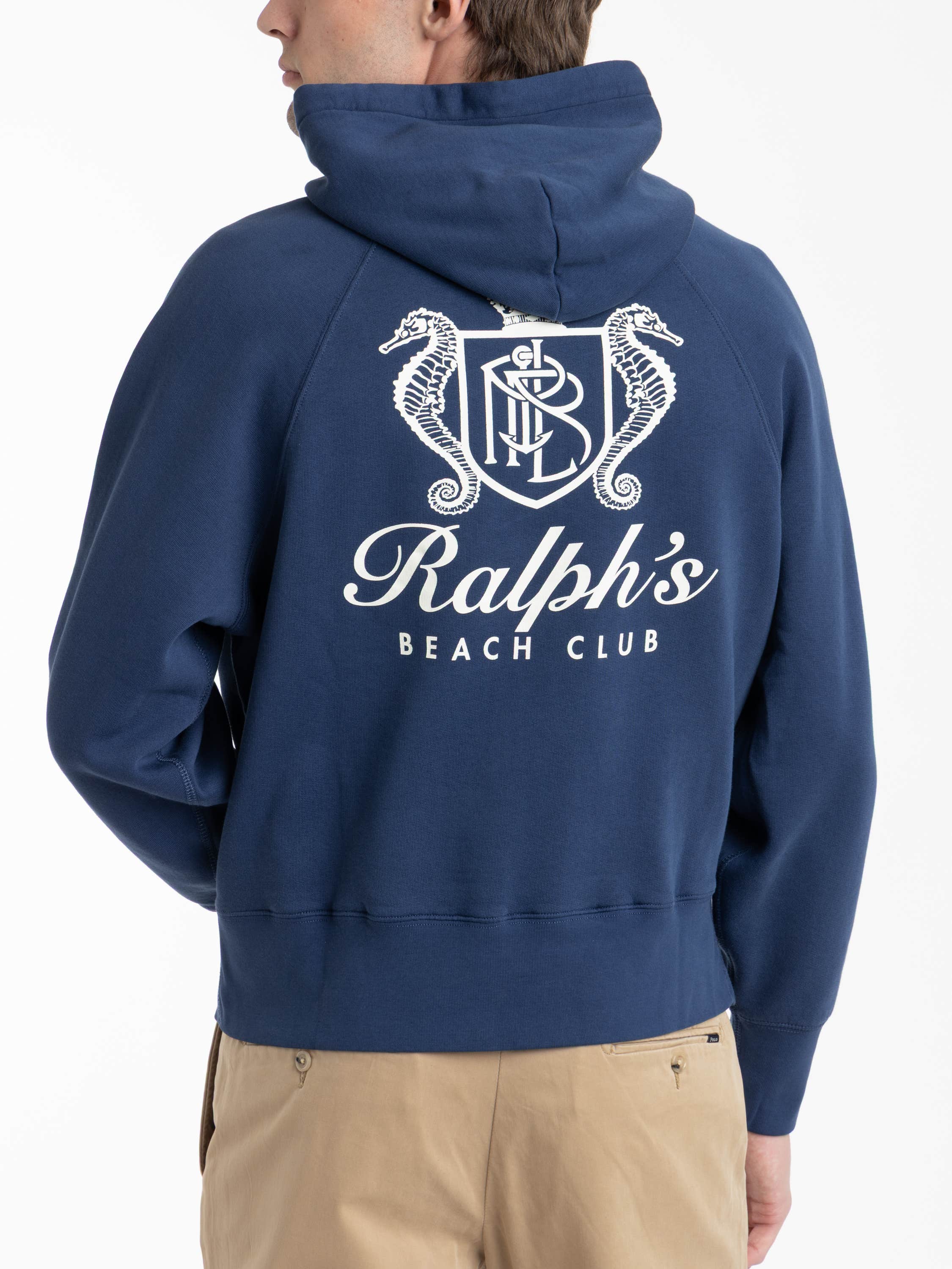 Dark Cobalt Beach Club Hoodie
