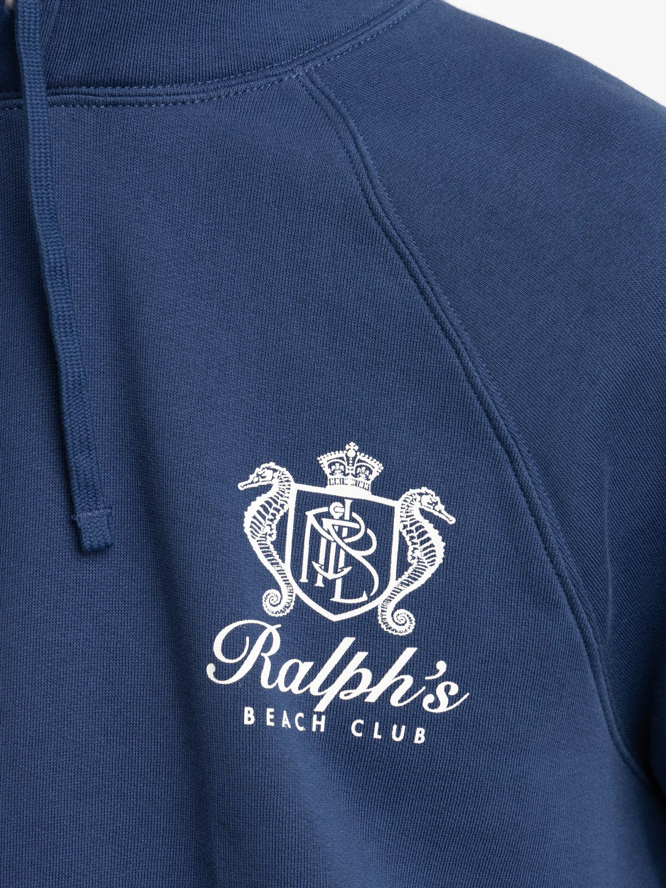 Dark Cobalt Beach Club Hoodie
