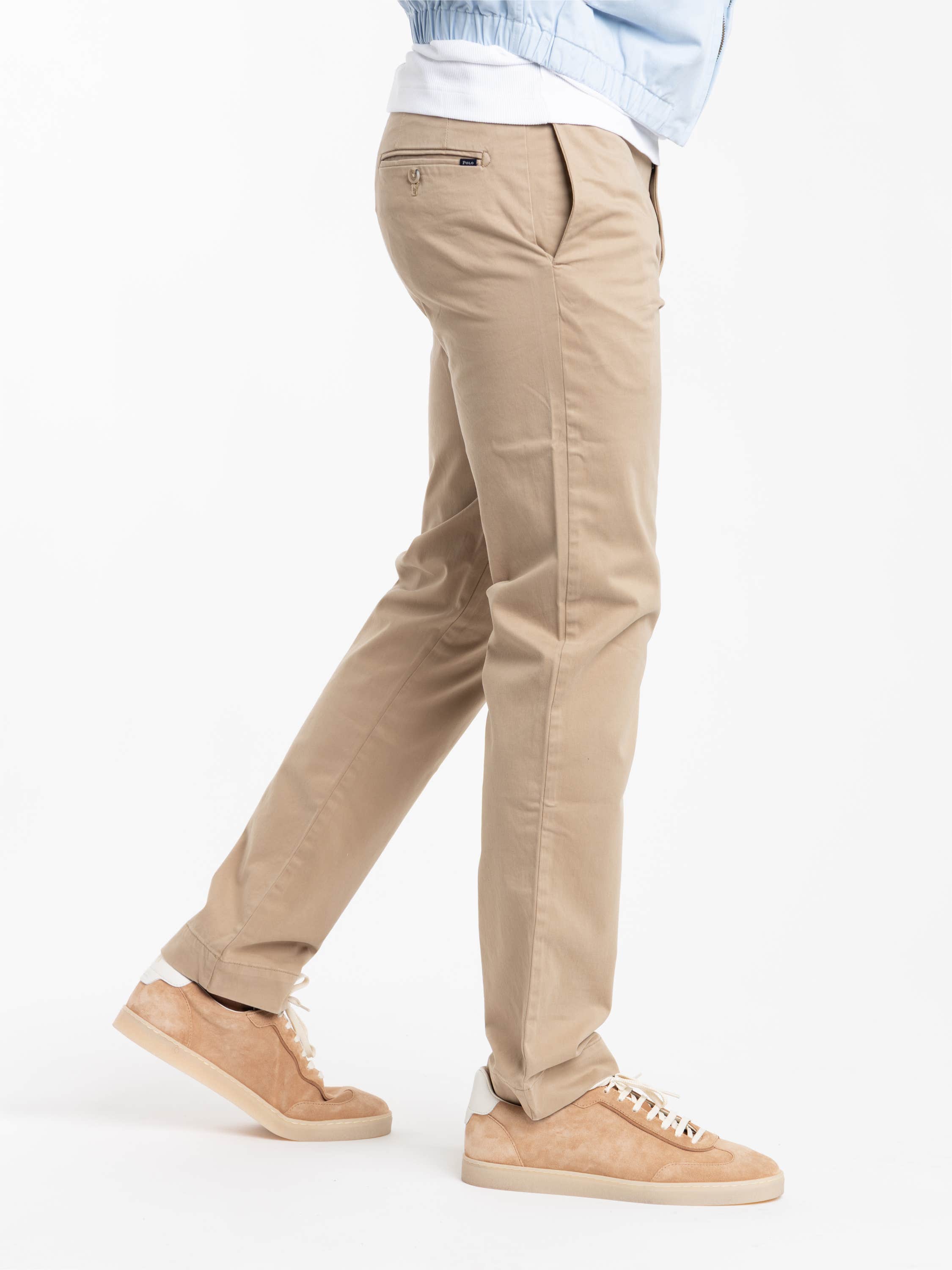 Khaki Hill Jarrett Slim Fit Sateen Pant