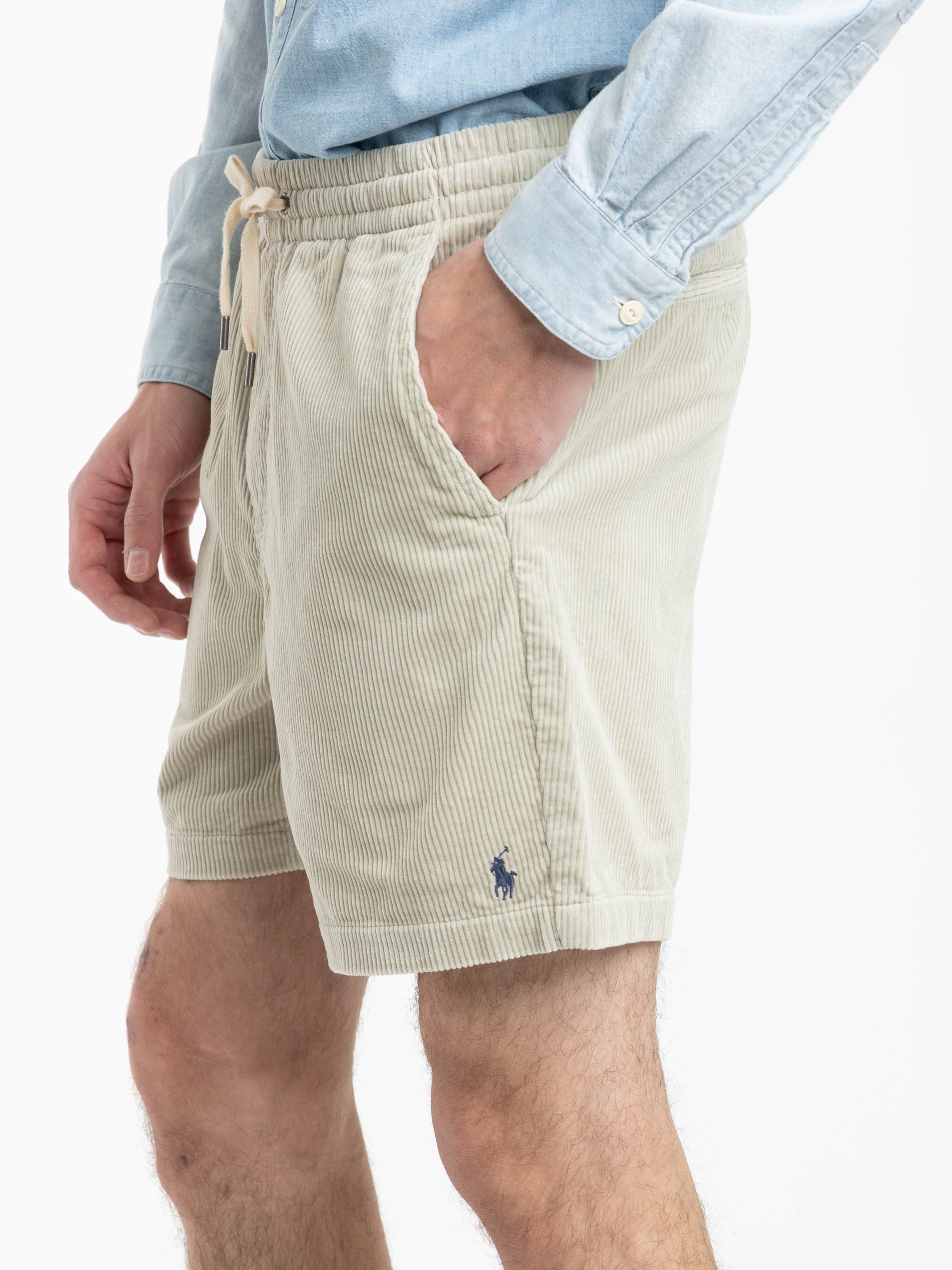 Khaki Stone Prepster Corduroy Shorts