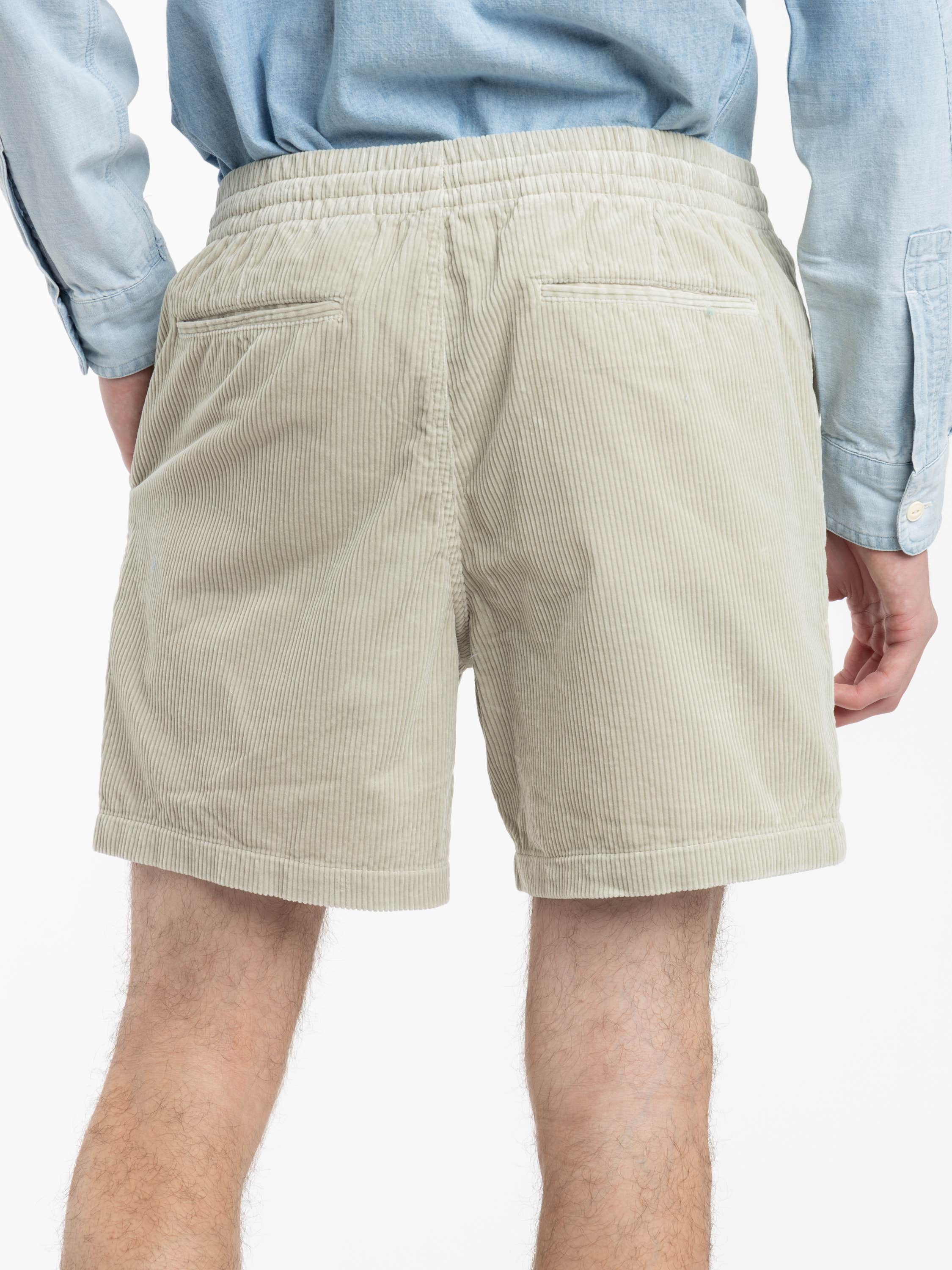 Khaki Stone Prepster Corduroy Shorts