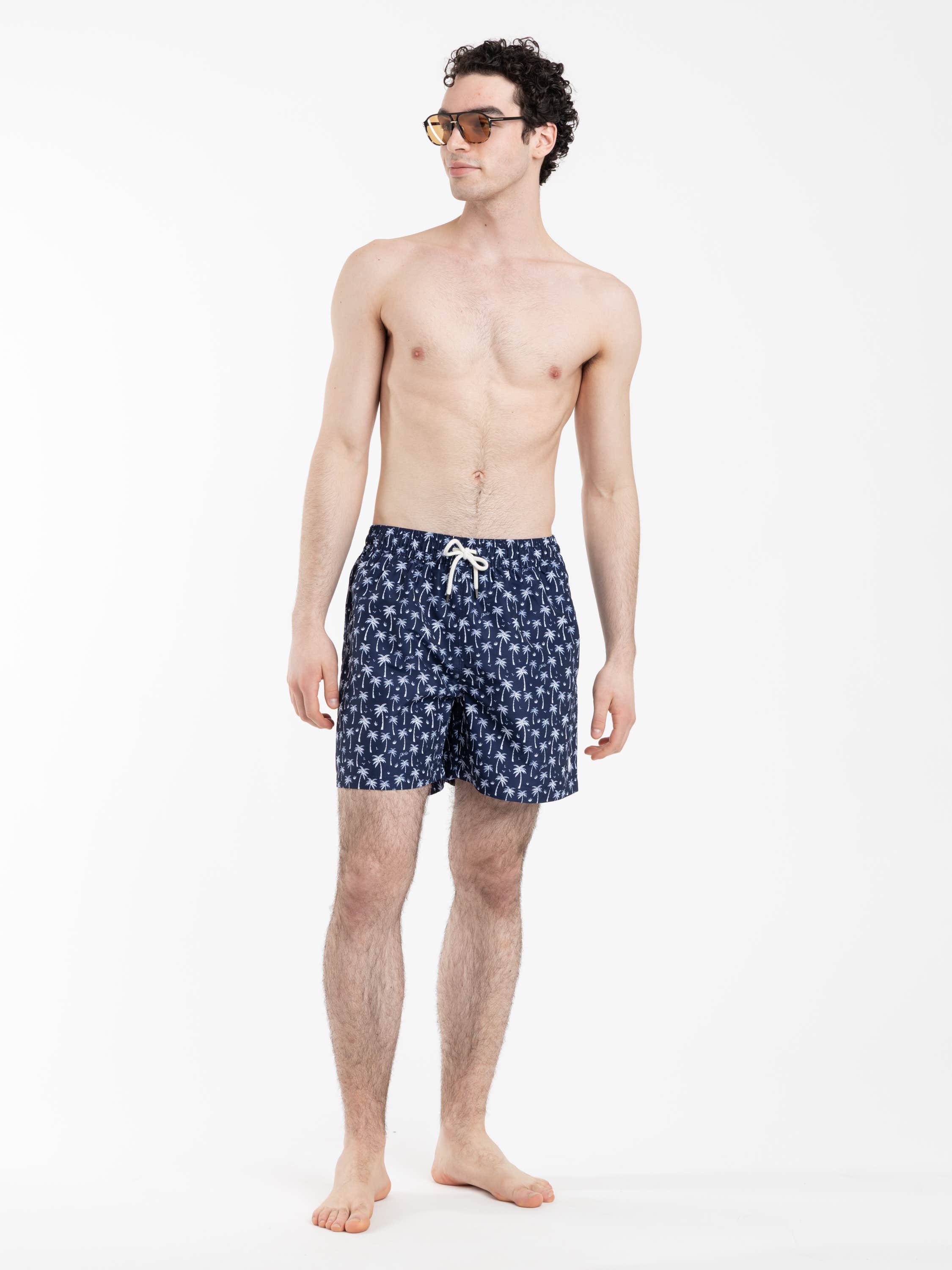 Navy Blue - Traveller Swimming Trunks