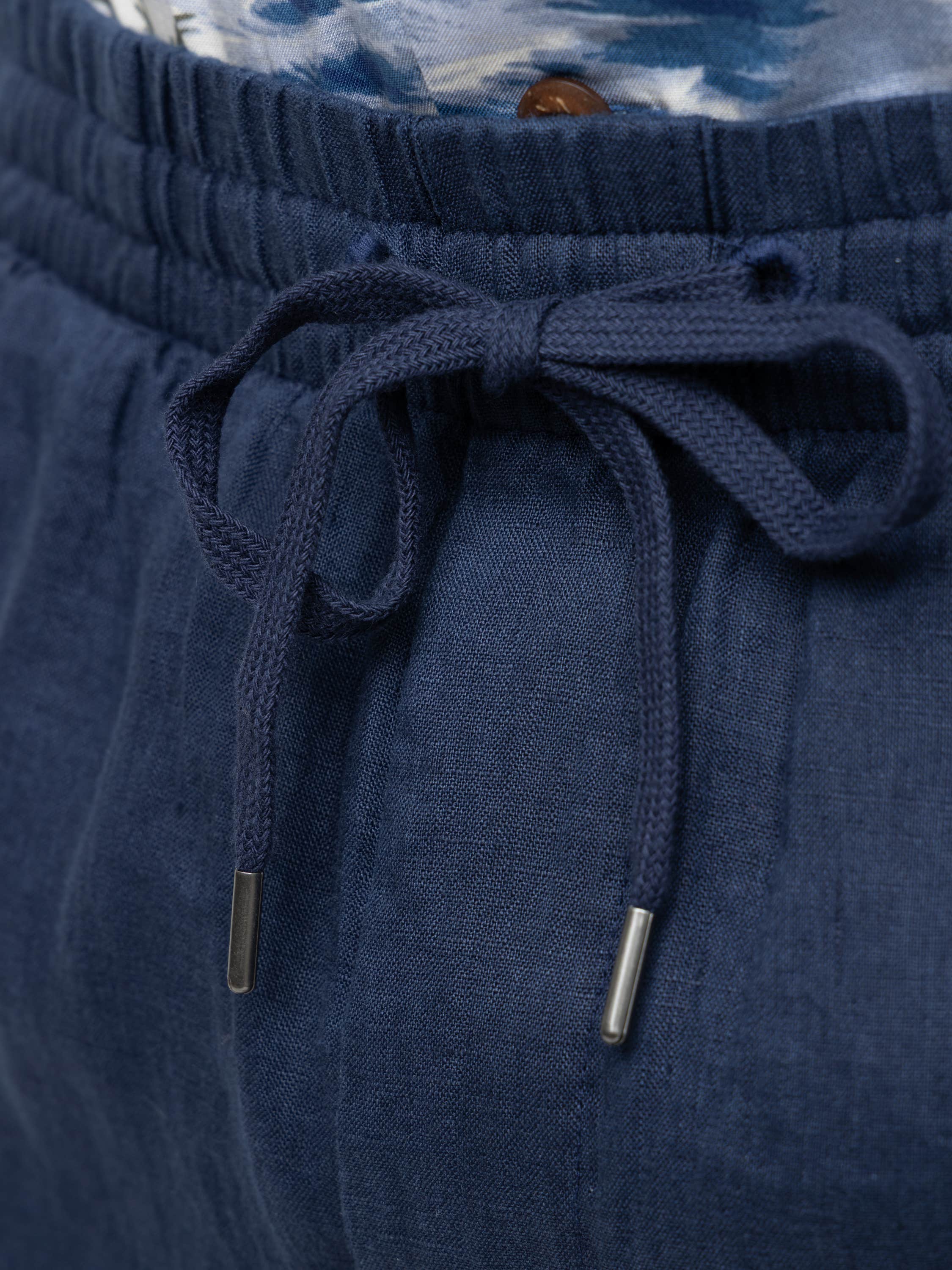Navy Drawstring Short