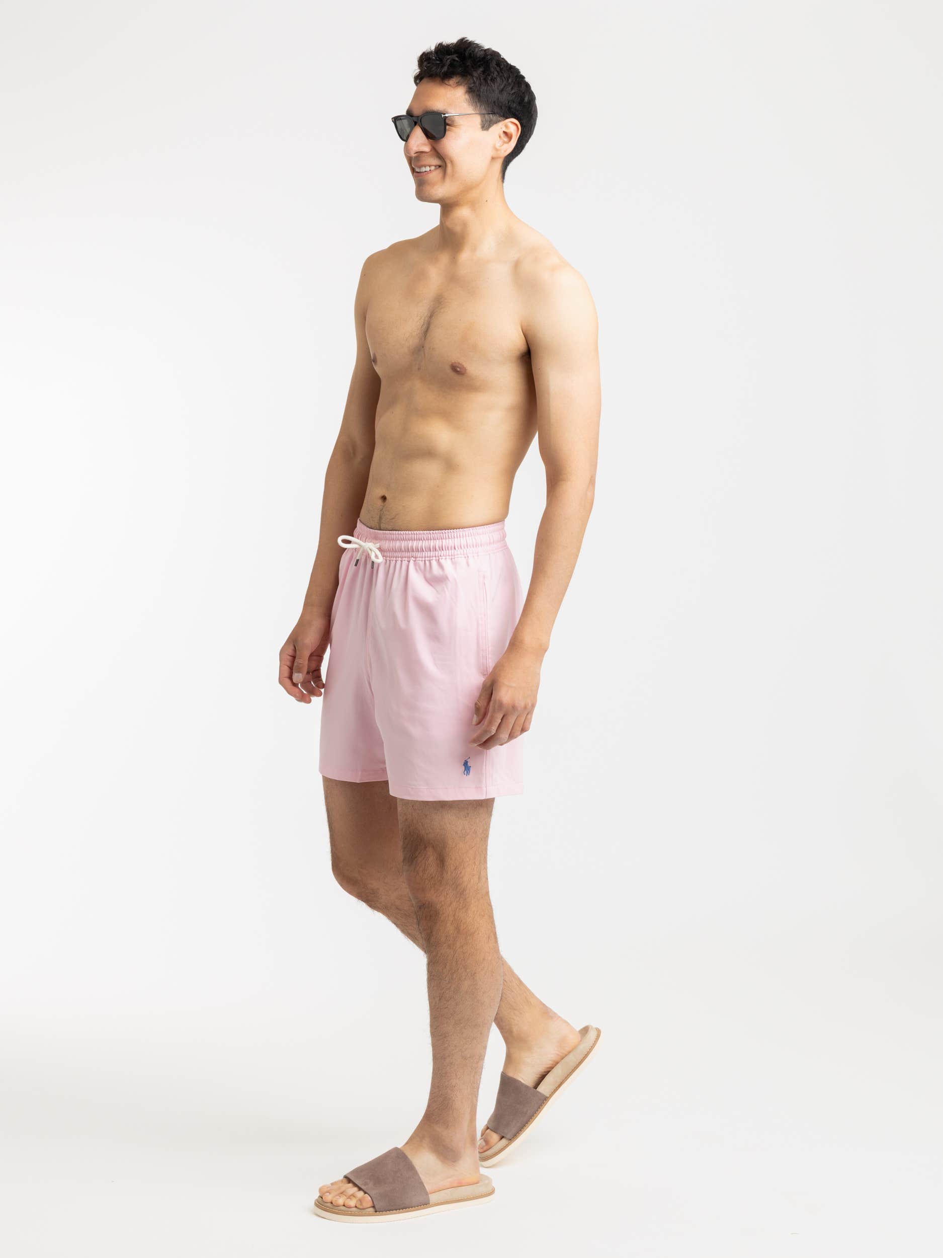 Pink Traveler Classic Swim Trunk