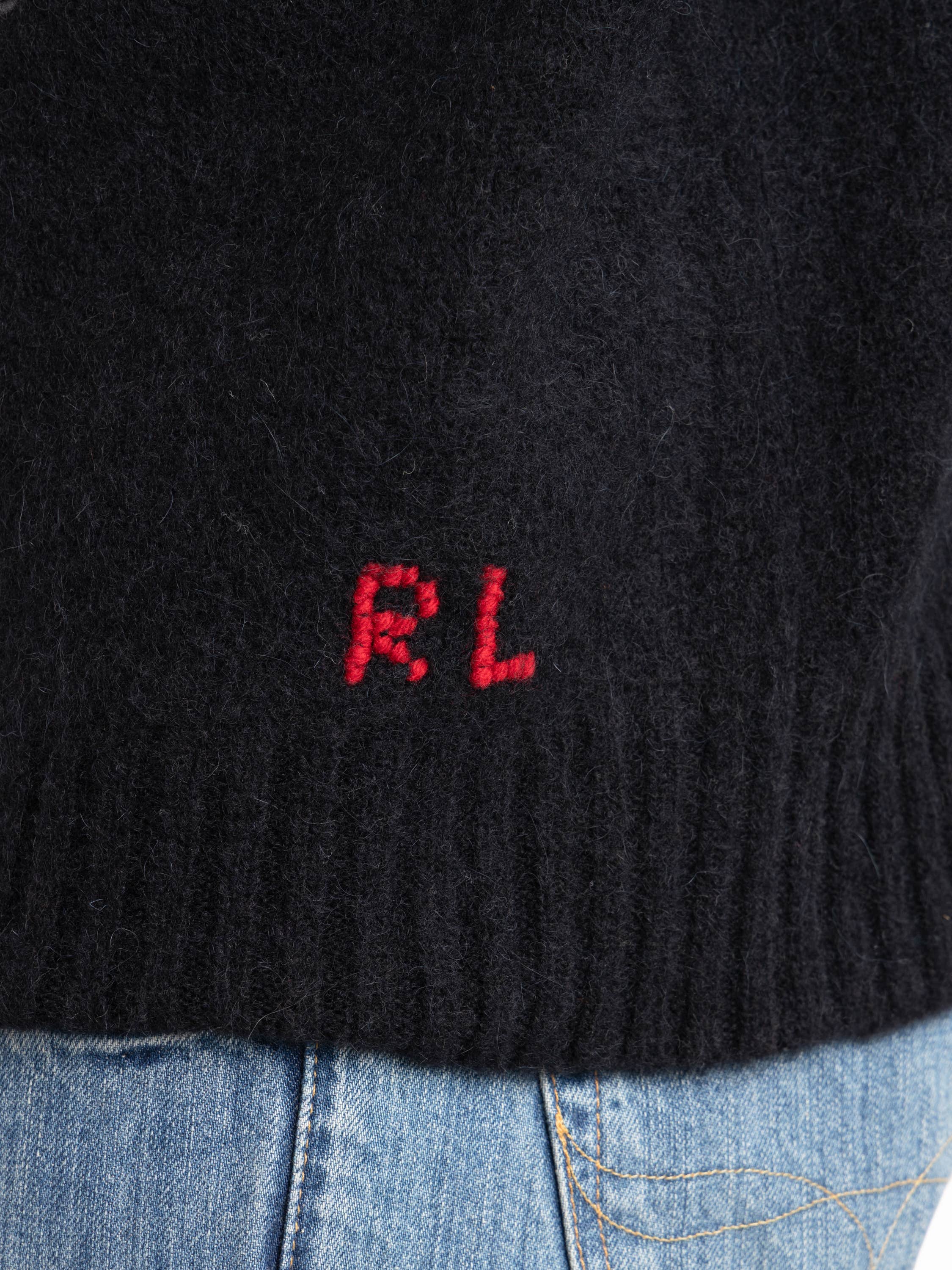 Ralph and Tuxedo Bear Turtleneck Pullover