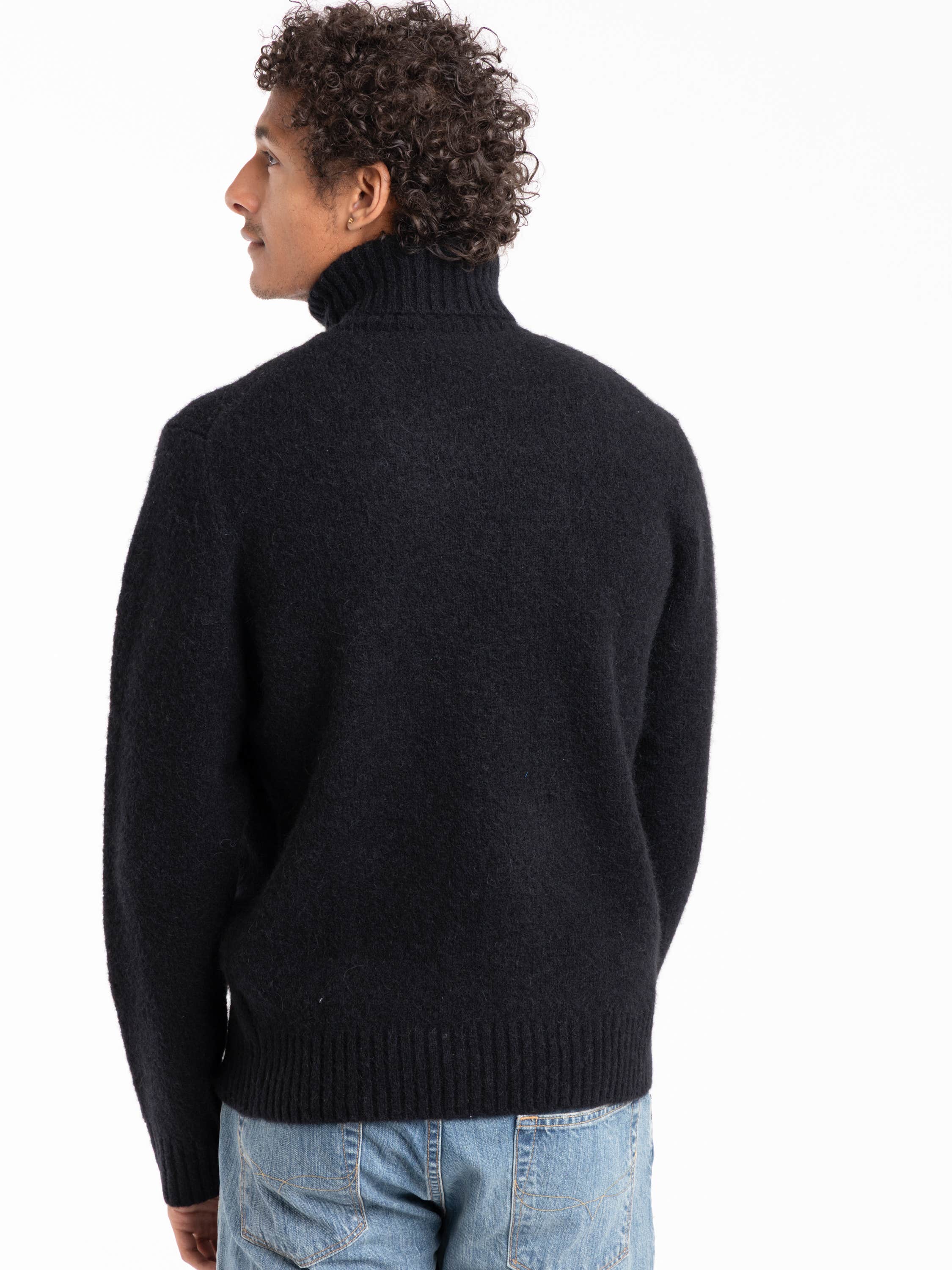 Ralph and Tuxedo Bear Turtleneck Pullover