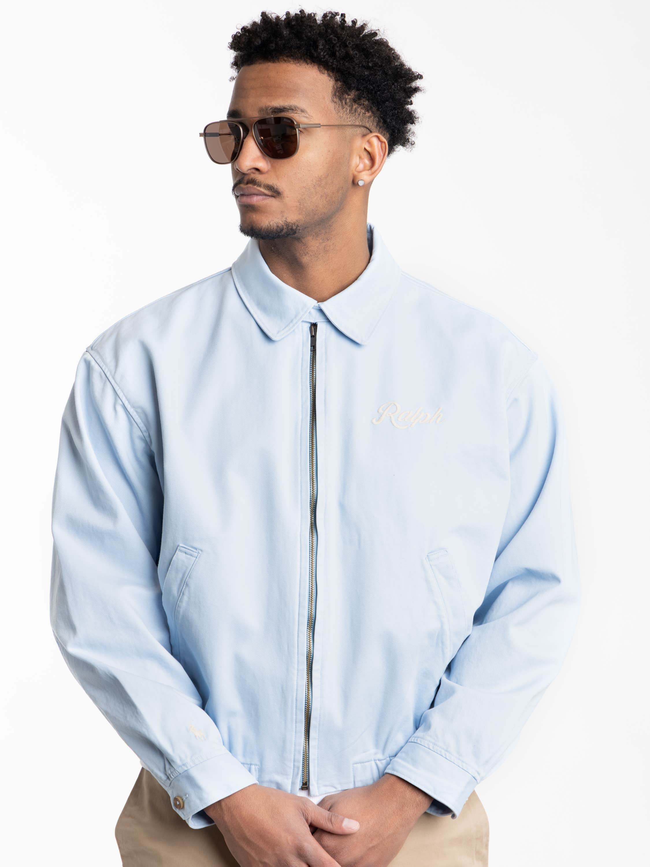 Southport Blue Logo Big Bayport Jacket