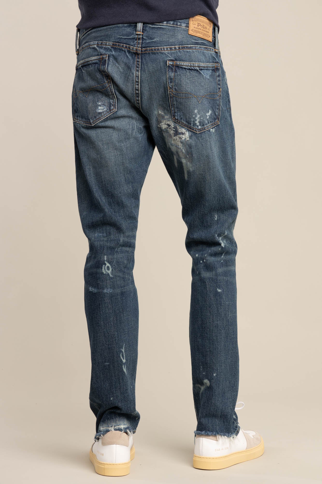 Ralph lauren best sale ripped jeans