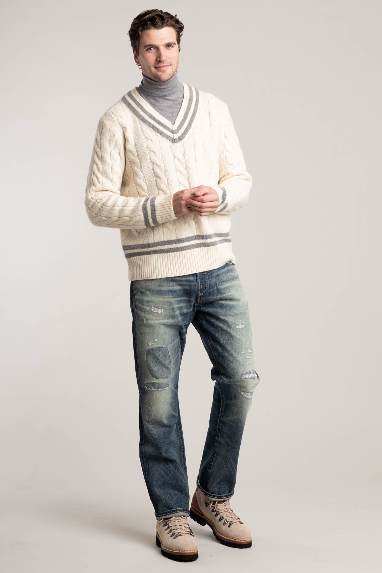 Polo cricket sweater sale