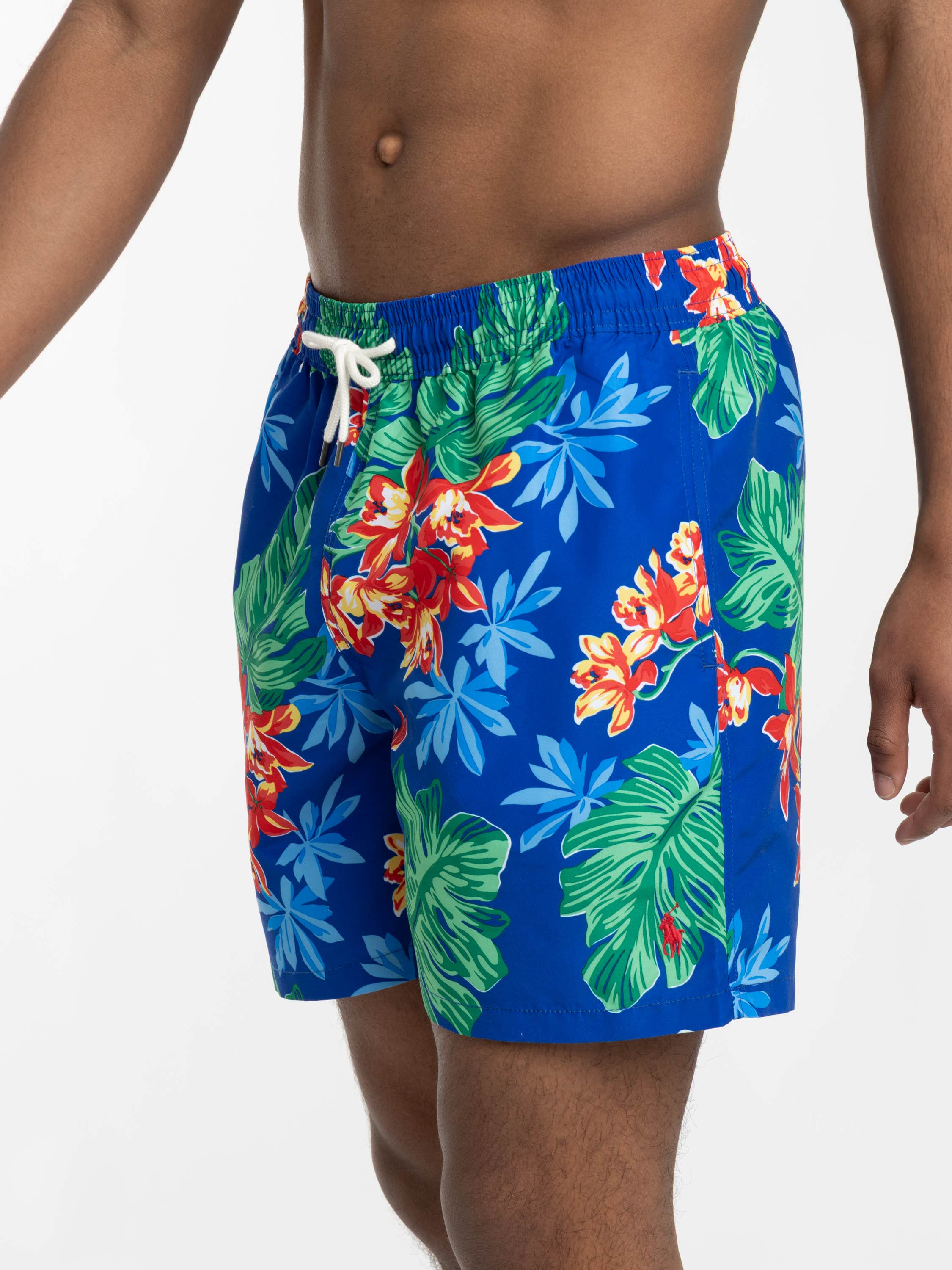 Traveler Tropical Floral Swim Shorts