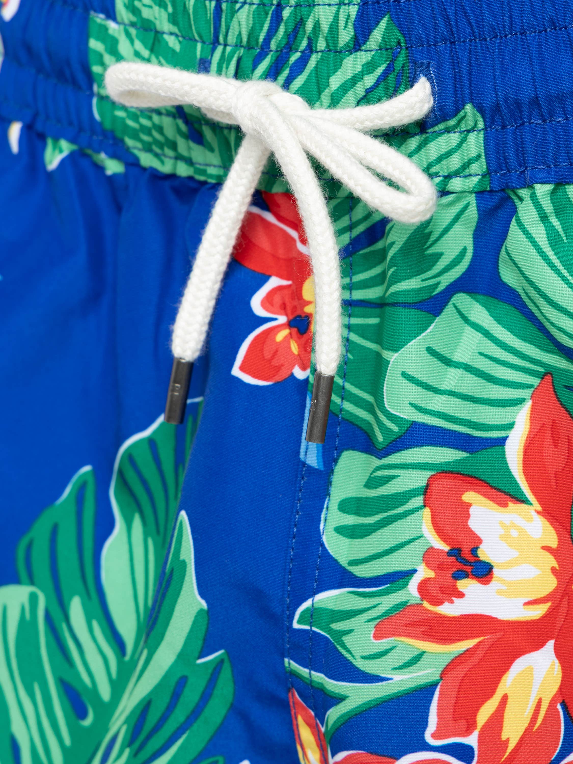 Traveler Tropical Floral Swim Shorts