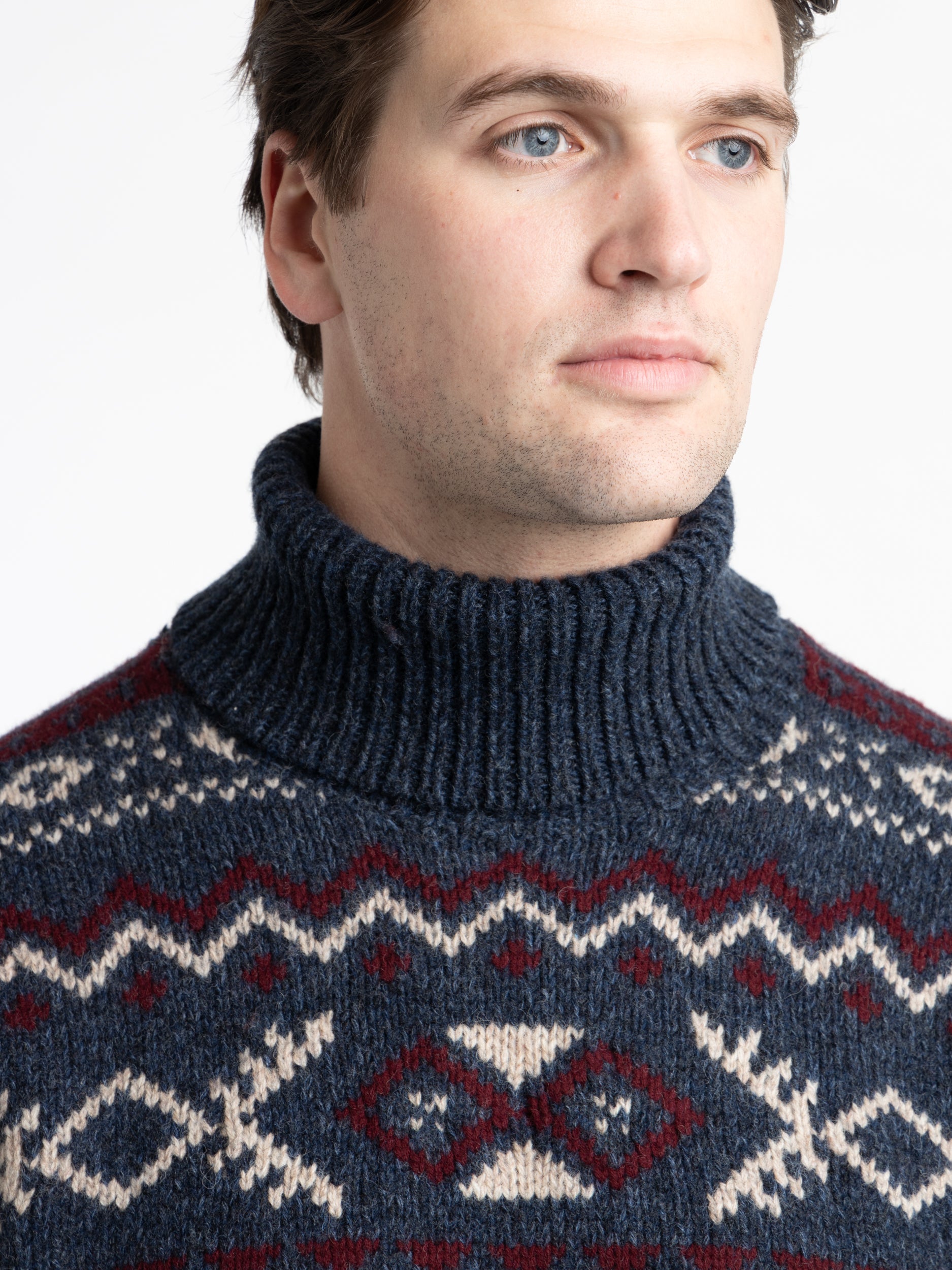 Wool-Cashmere Turtleneck Sweater – The Helm Clothing