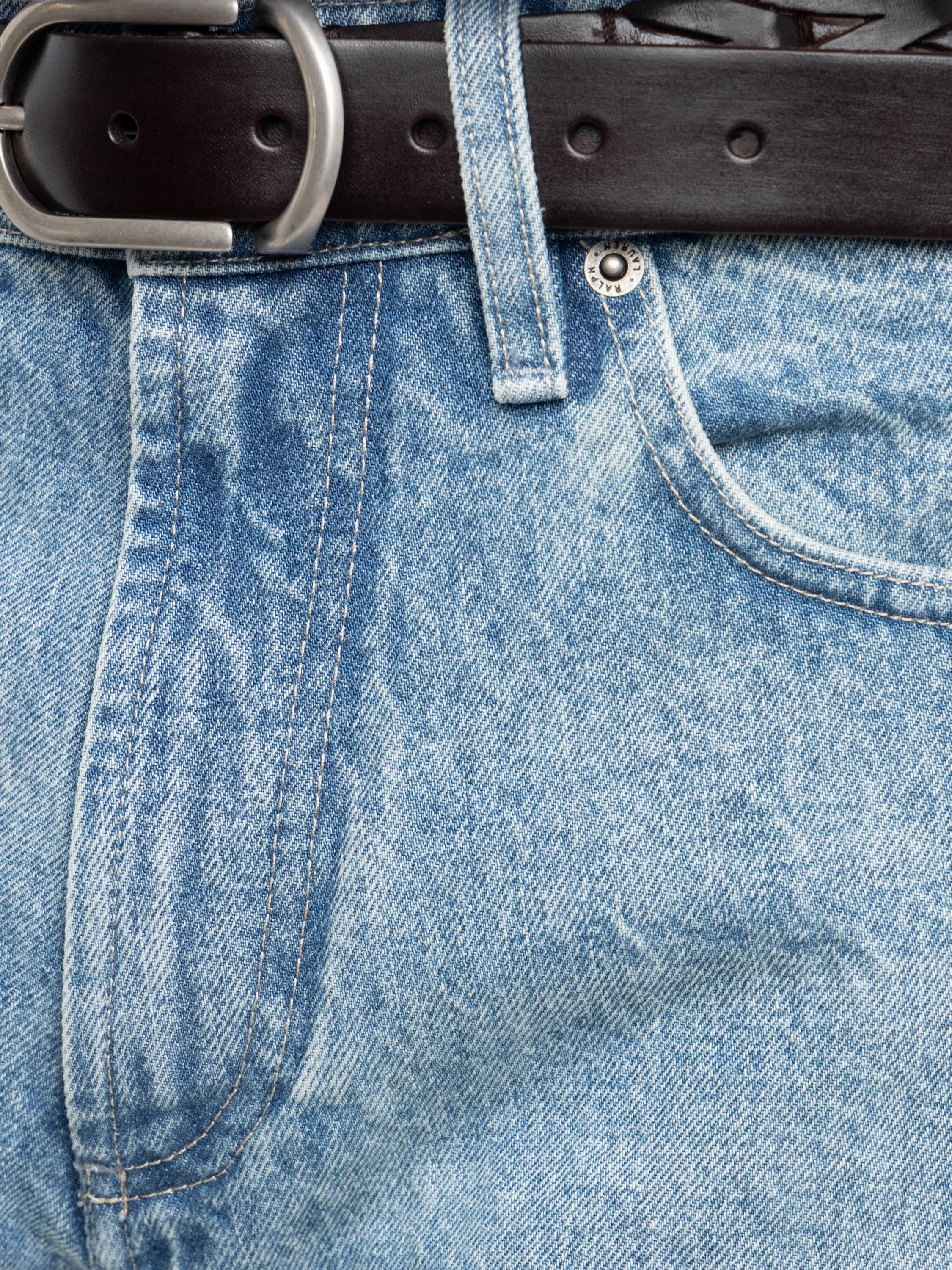 Blue Straight Fit Jean