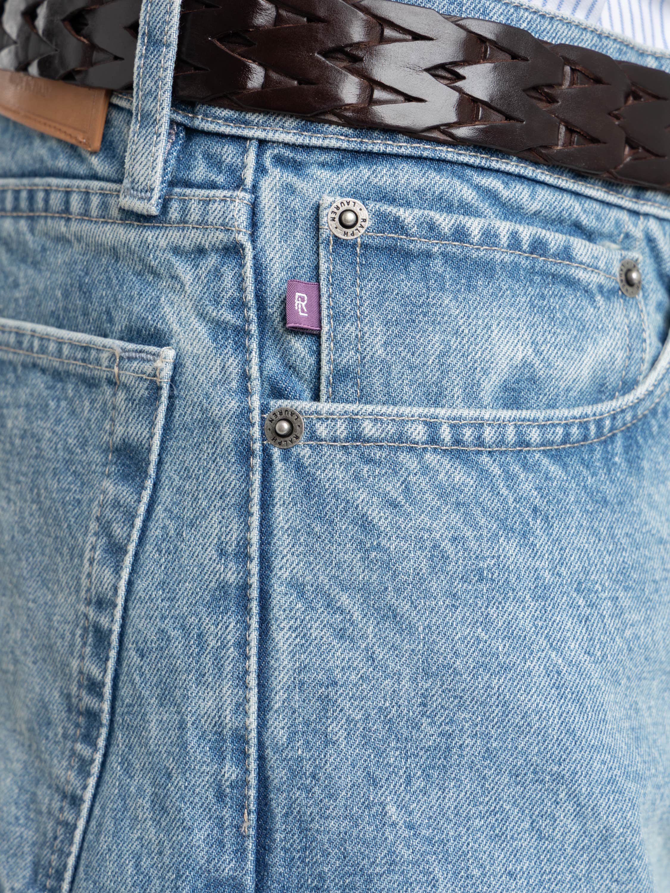 Blue Straight Fit Jean