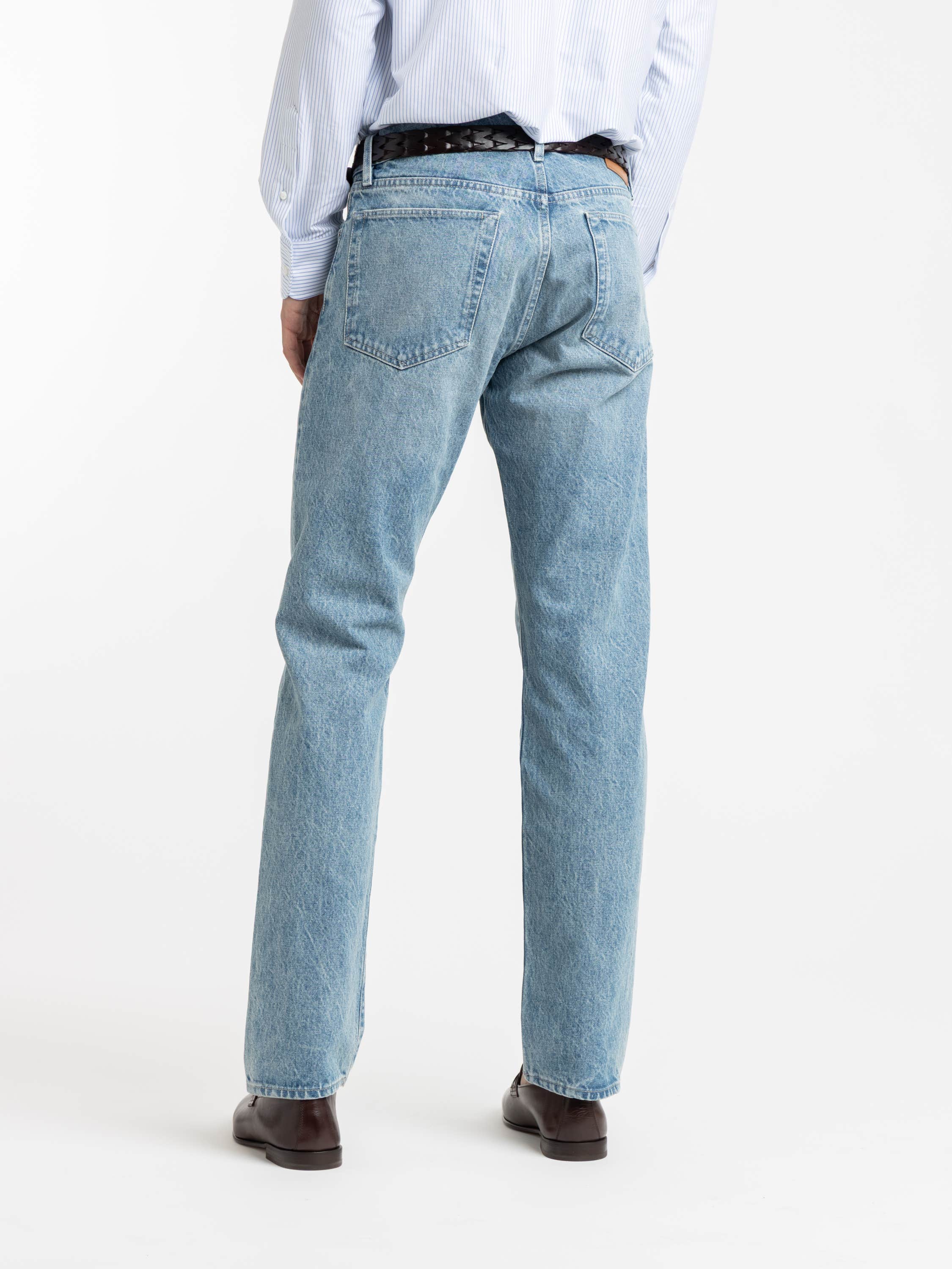 Blue Straight Fit Jean