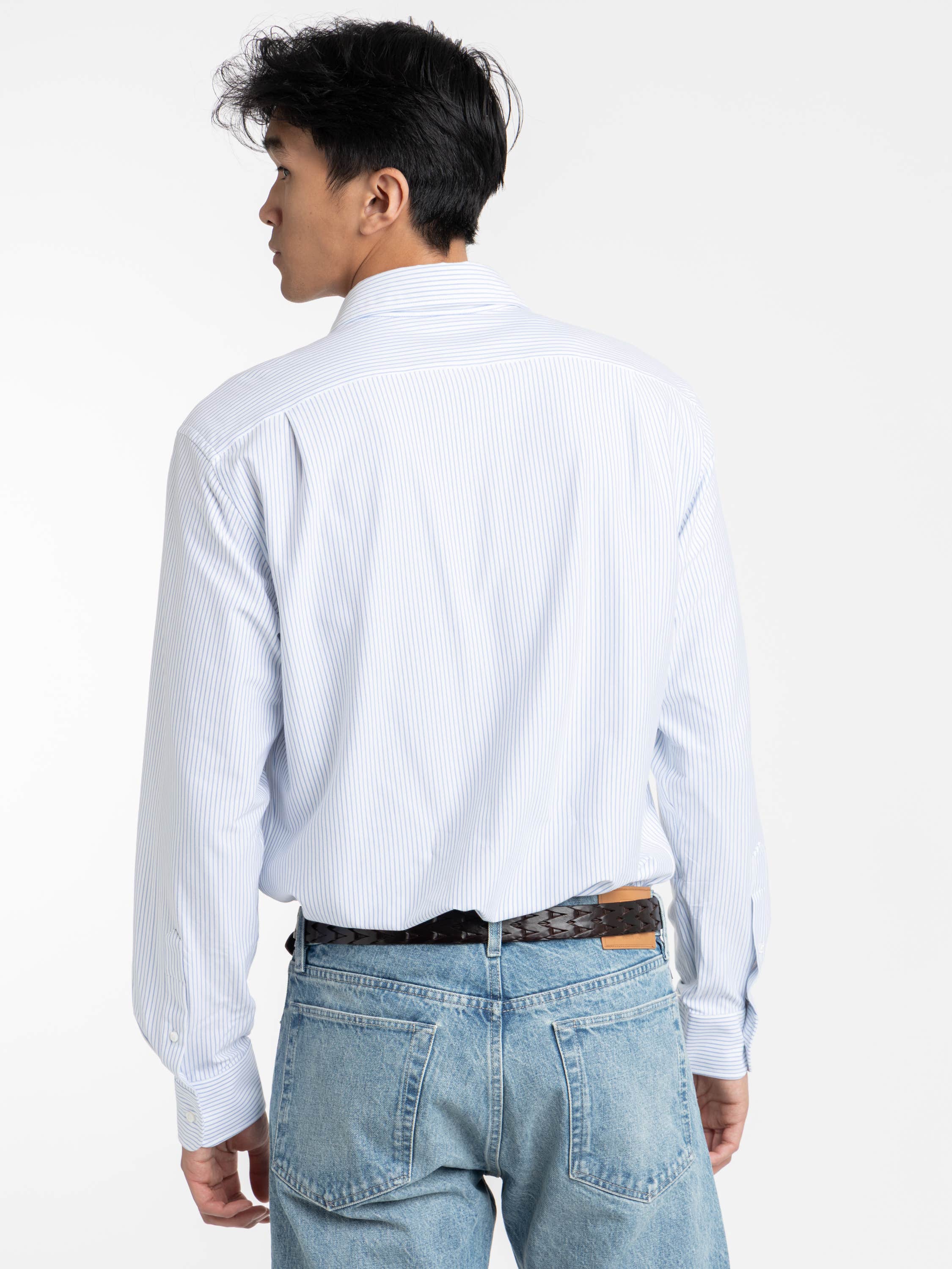 Light Blue Knit Shirt