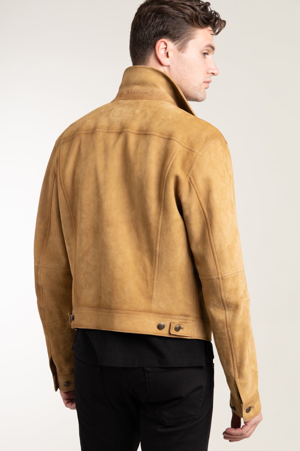 Ralph lauren best sale brown suede jacket