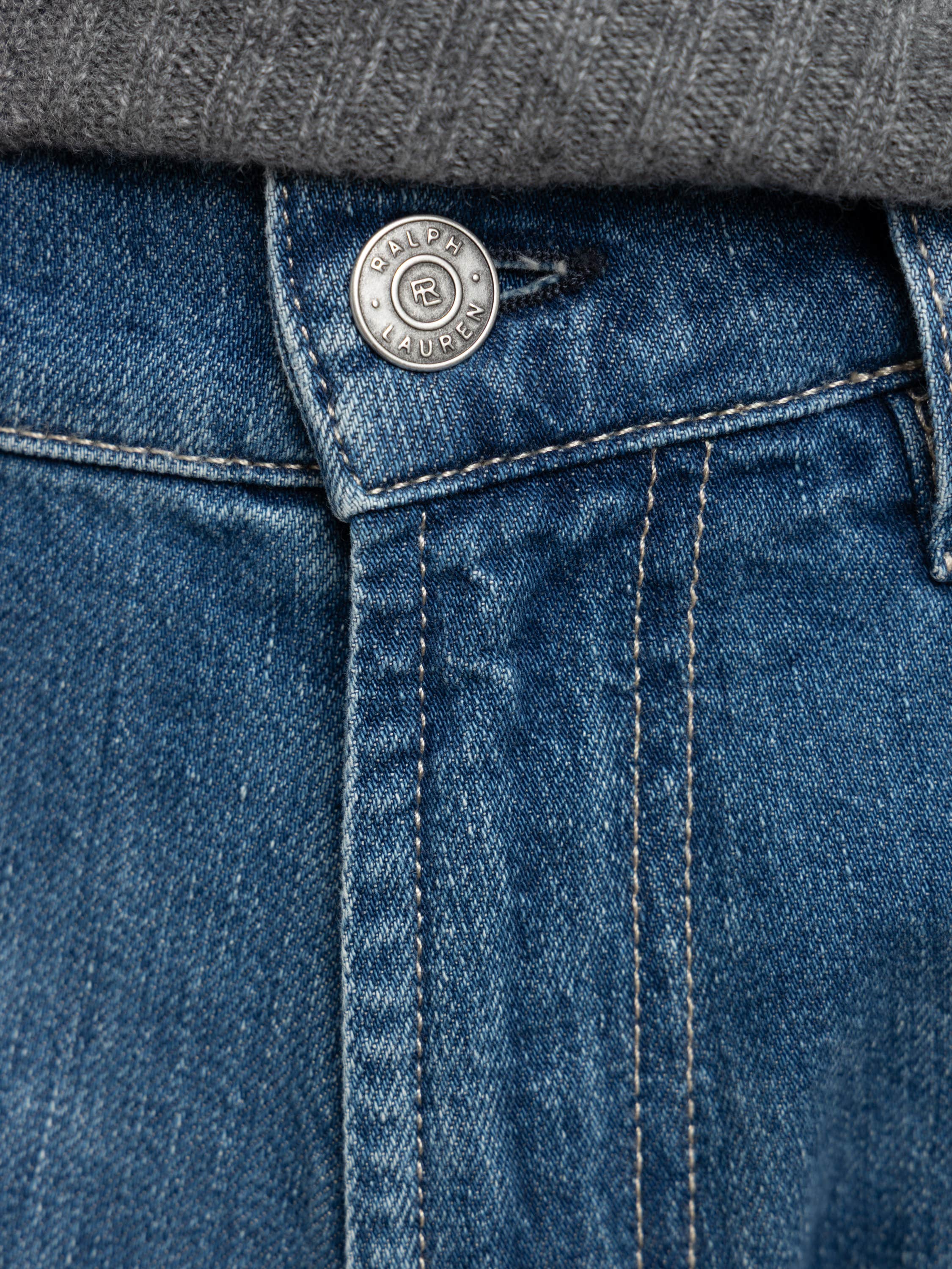 Slim Fit Indigo Blue Jean