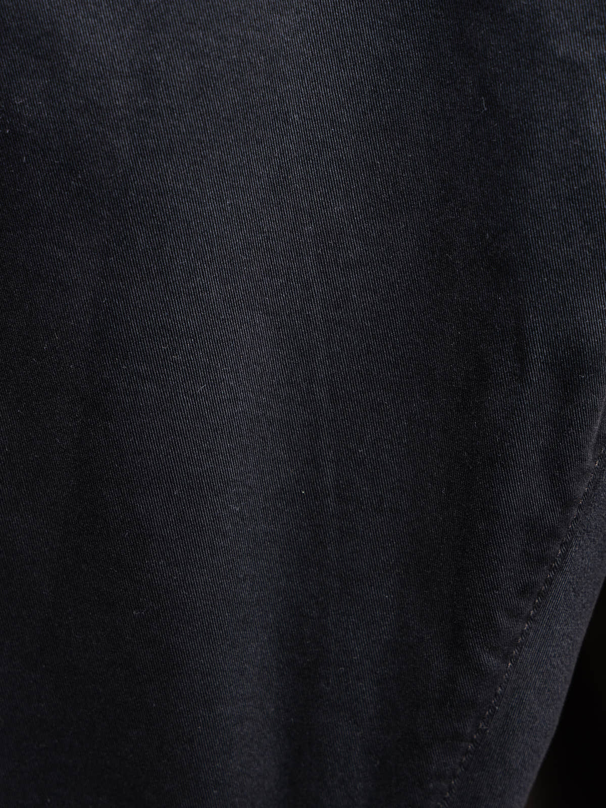 Black Cashmere-Blend Jeans