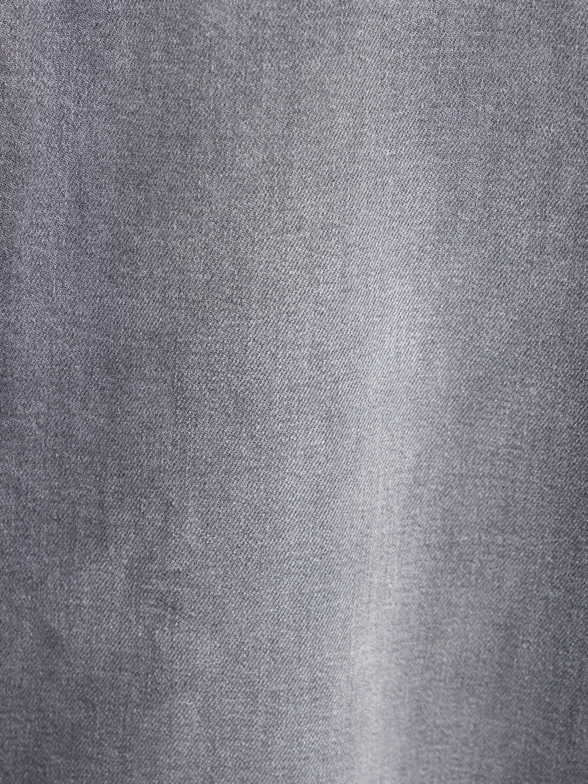 Grey Cashmere-Blend Regular-Fit Jeans
