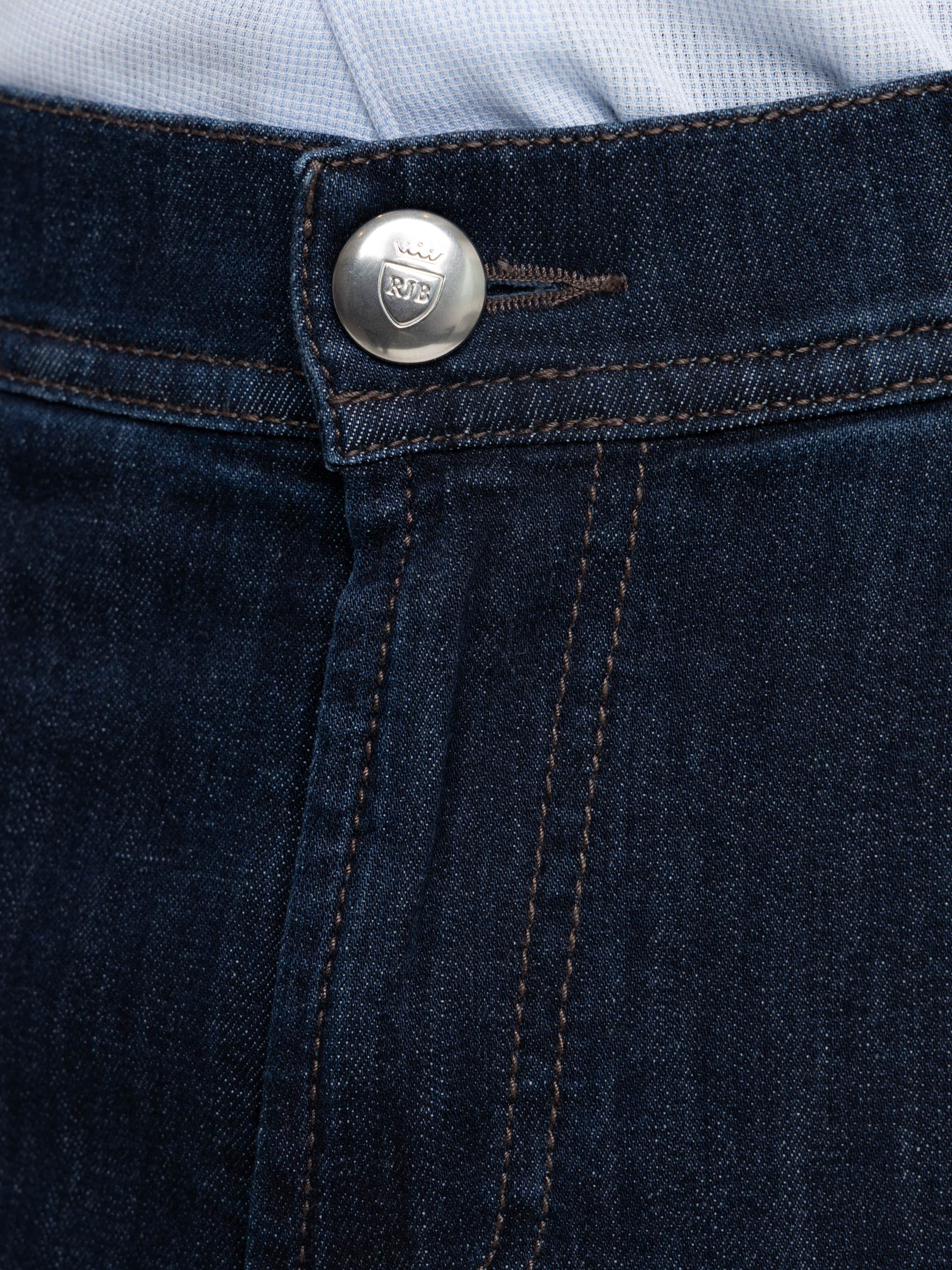 Navy Milano 5 Pockets Jeans