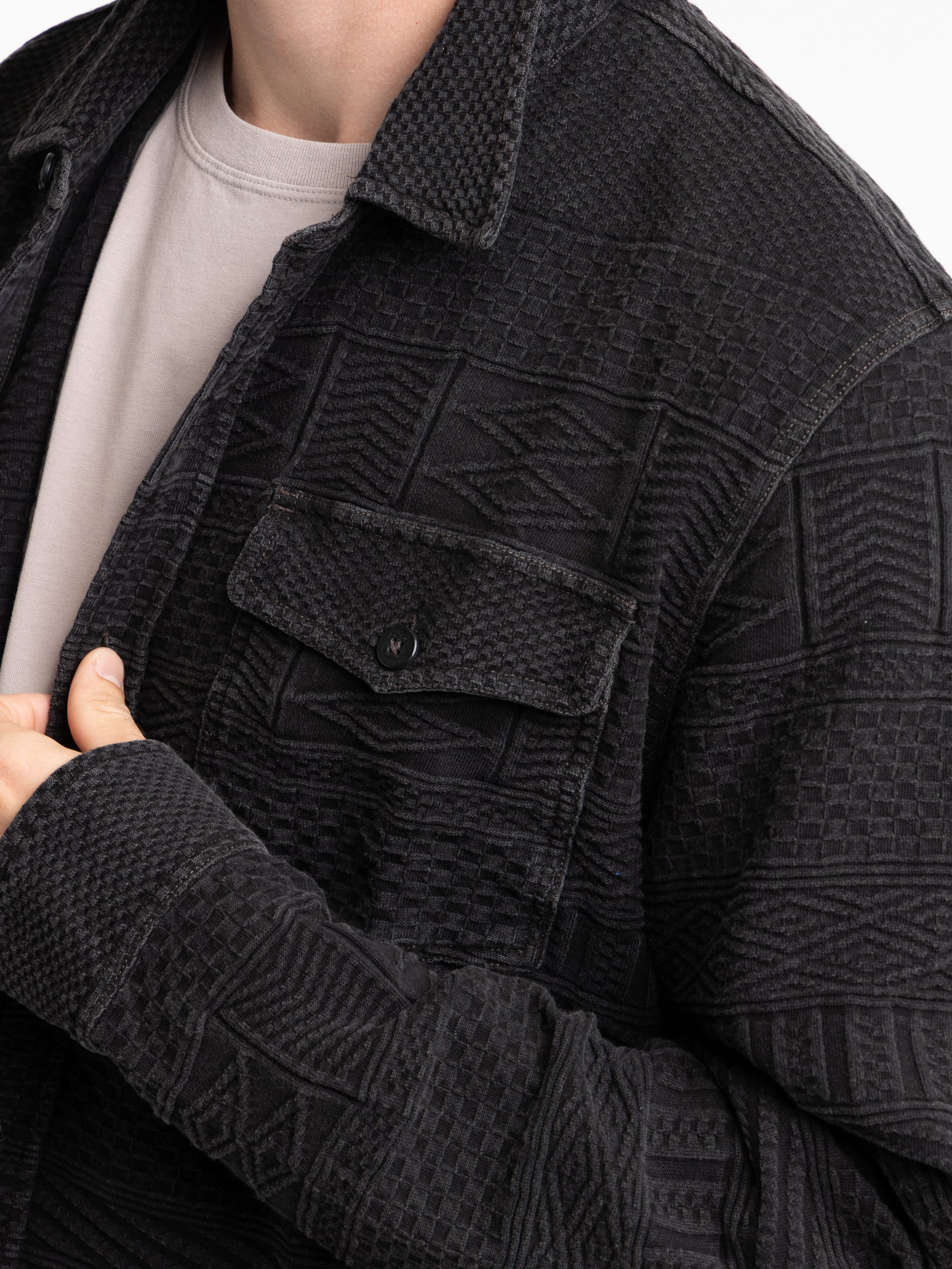 RRL poplin stirlling over shirtブラックカモ RRL poplin stirlling over shirtブラックカモ RRL poplin