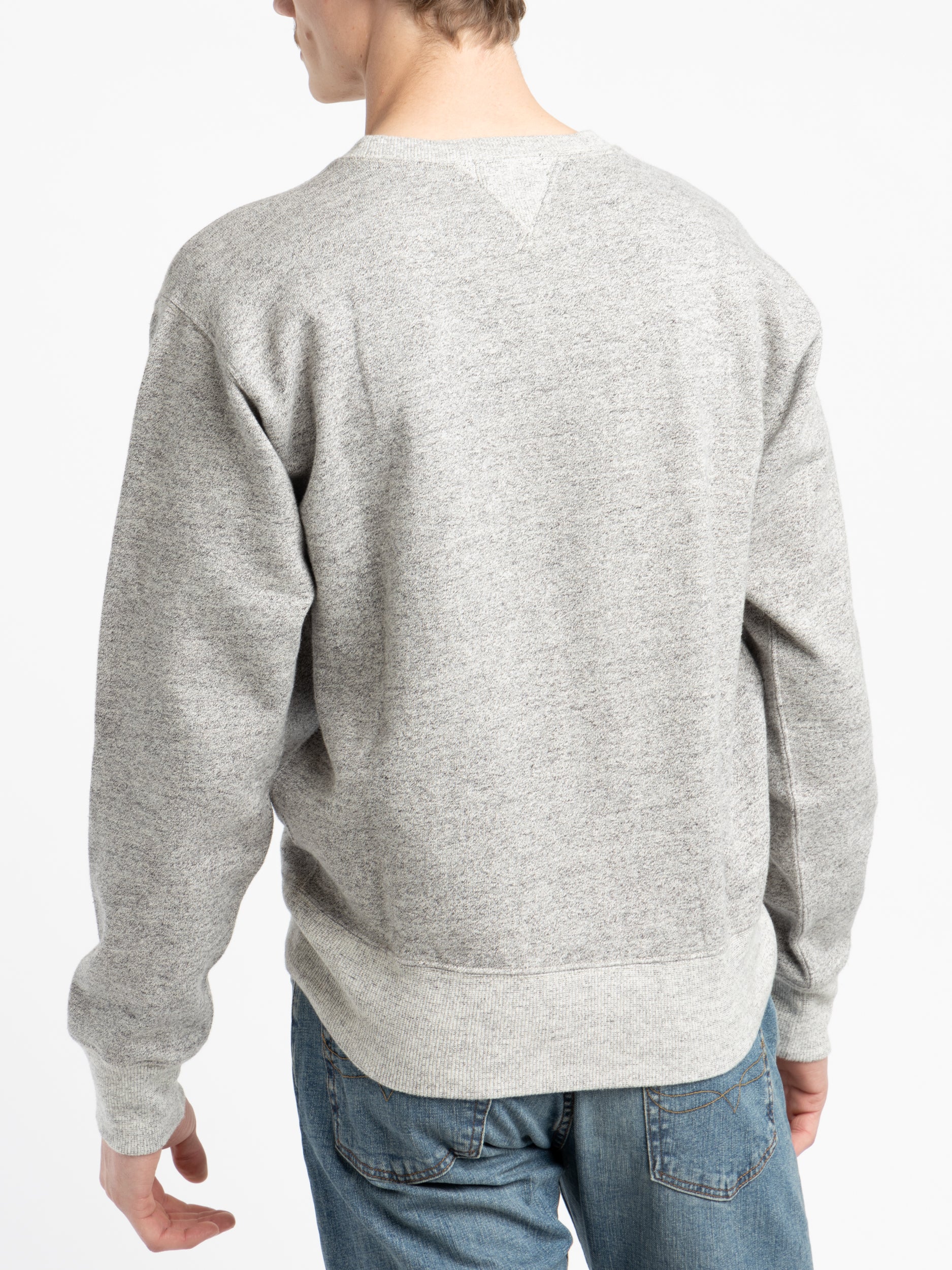 Grey store fleece sweatshirt