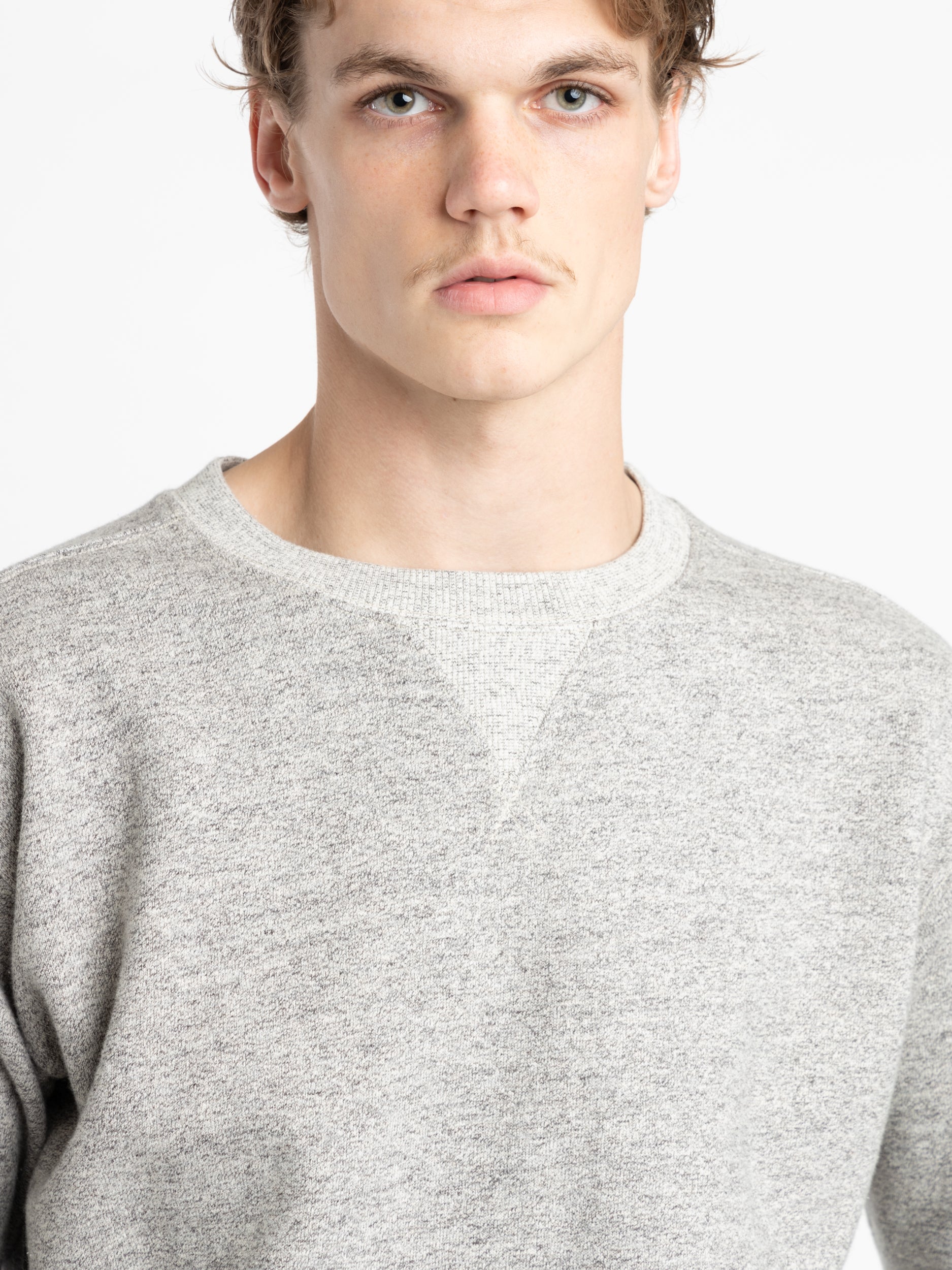 Grey Fleece Sweatshirt – The Helm Clothing