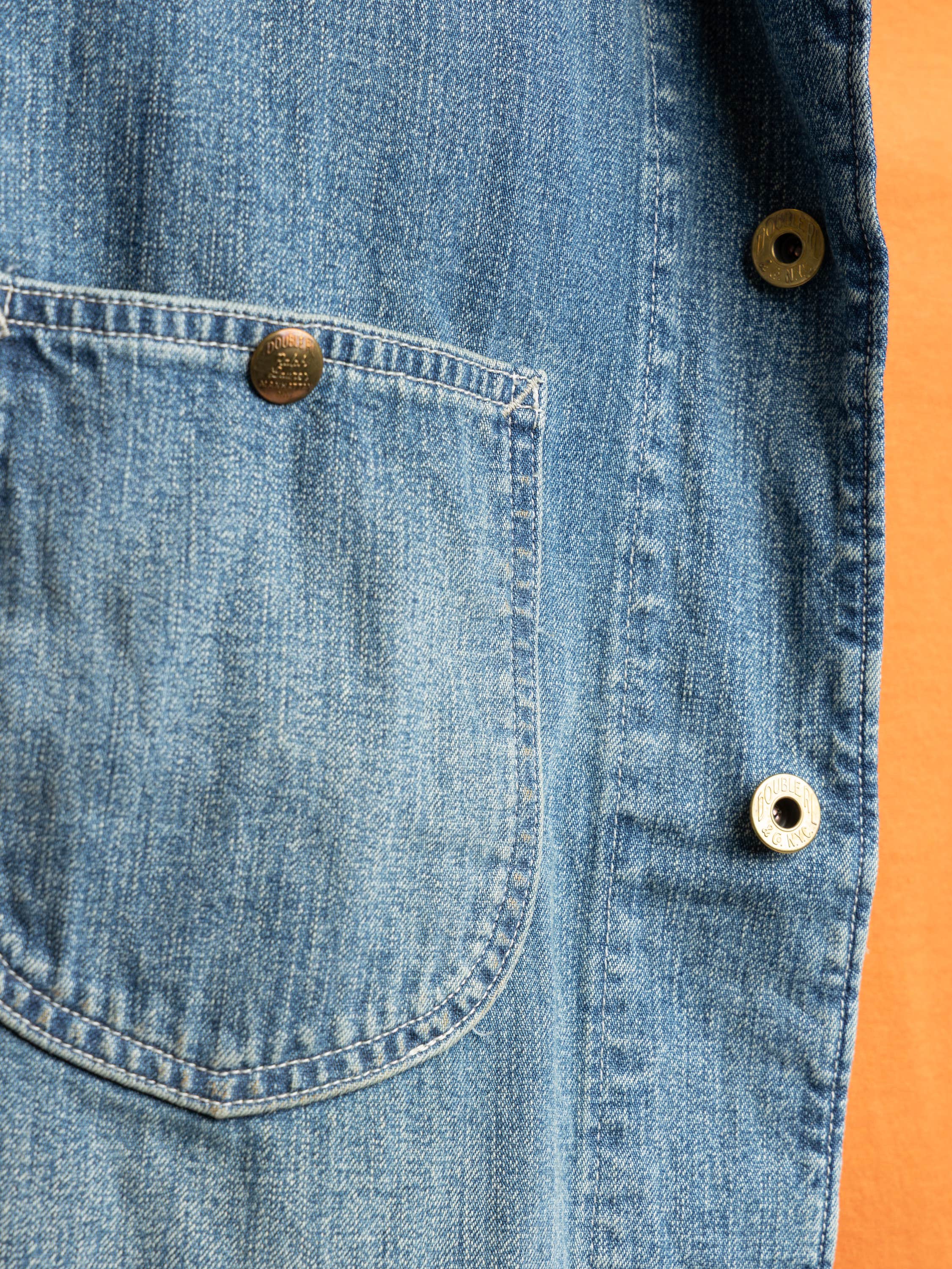 Wrightsville Wash Corduroy-Collar Indigo Denim Jacket