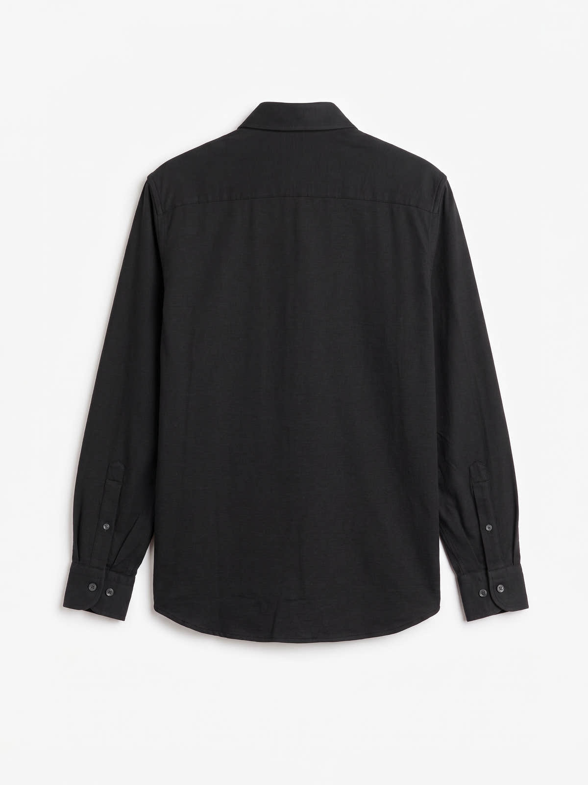 Black Cotton & Lyocell Jersey Shirt