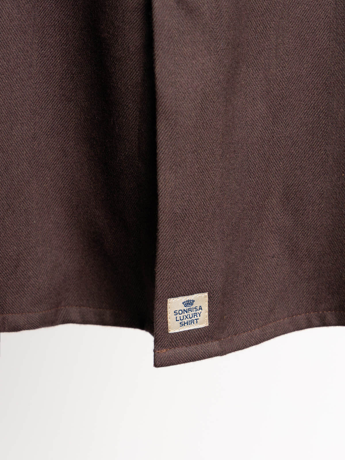 Brown Cotton Jersey Shirt