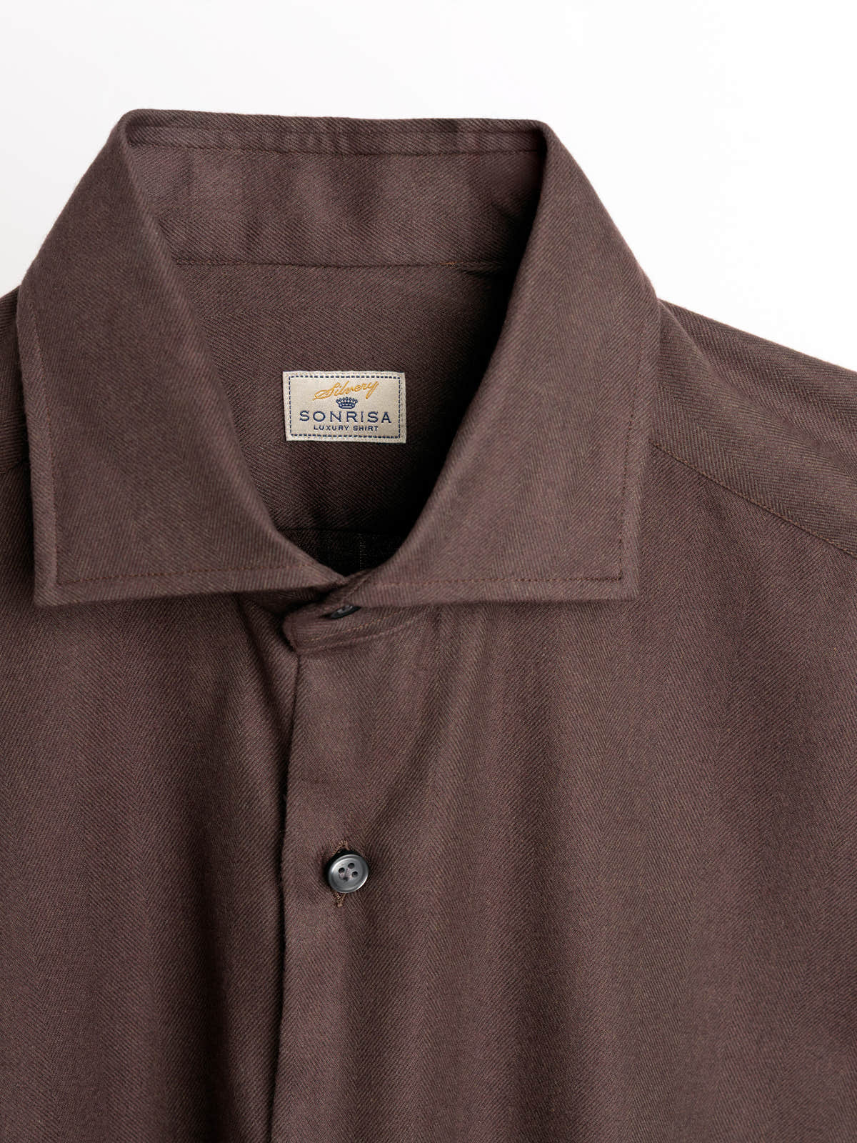 Brown Cotton Jersey Shirt