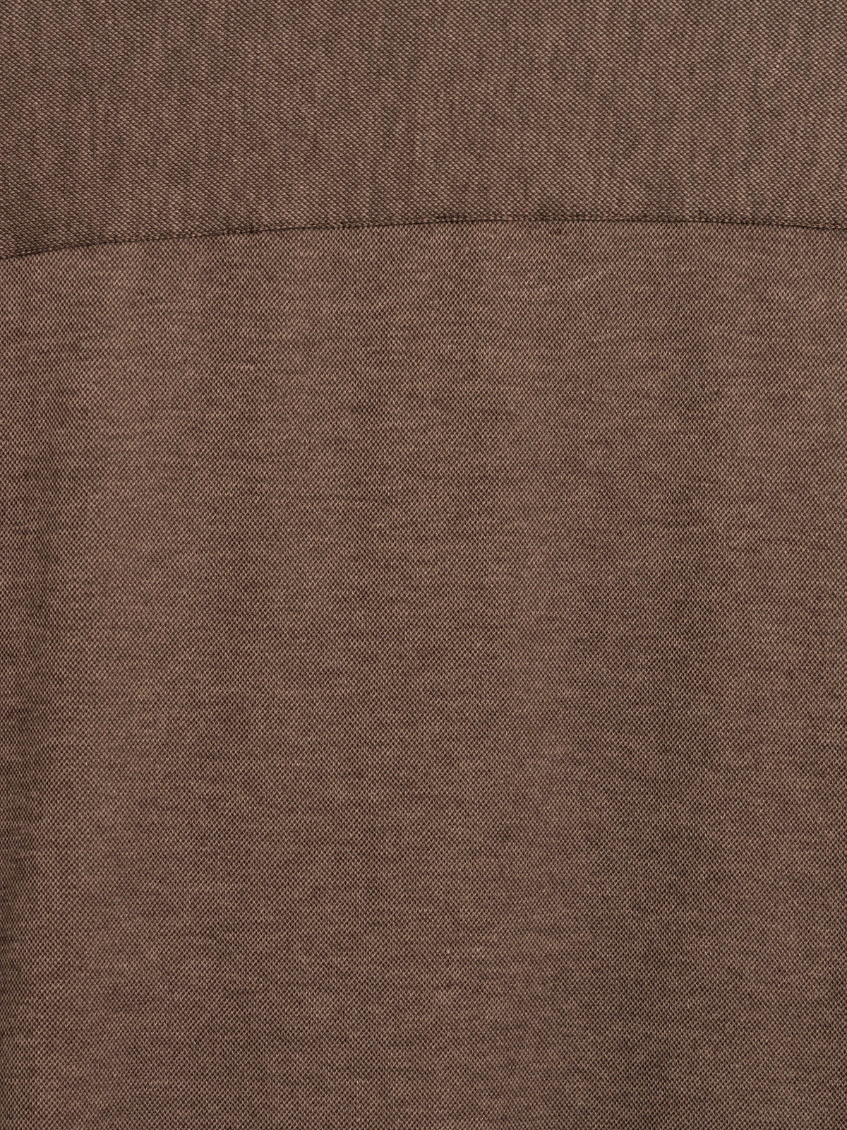 Brown Cotton & Lyocell Jersey Shirt