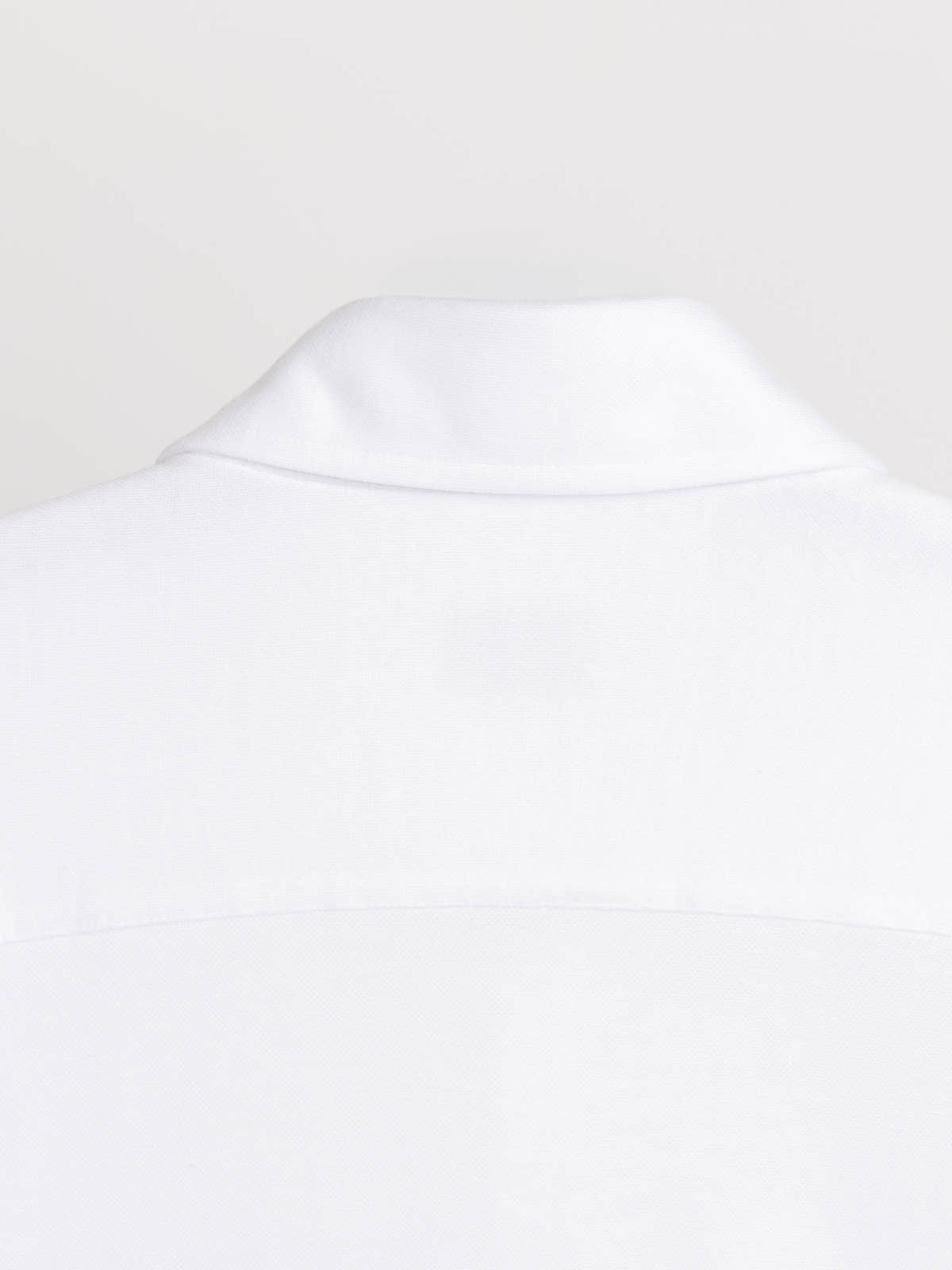 White Cotton & Lyocell Jersey Shirt