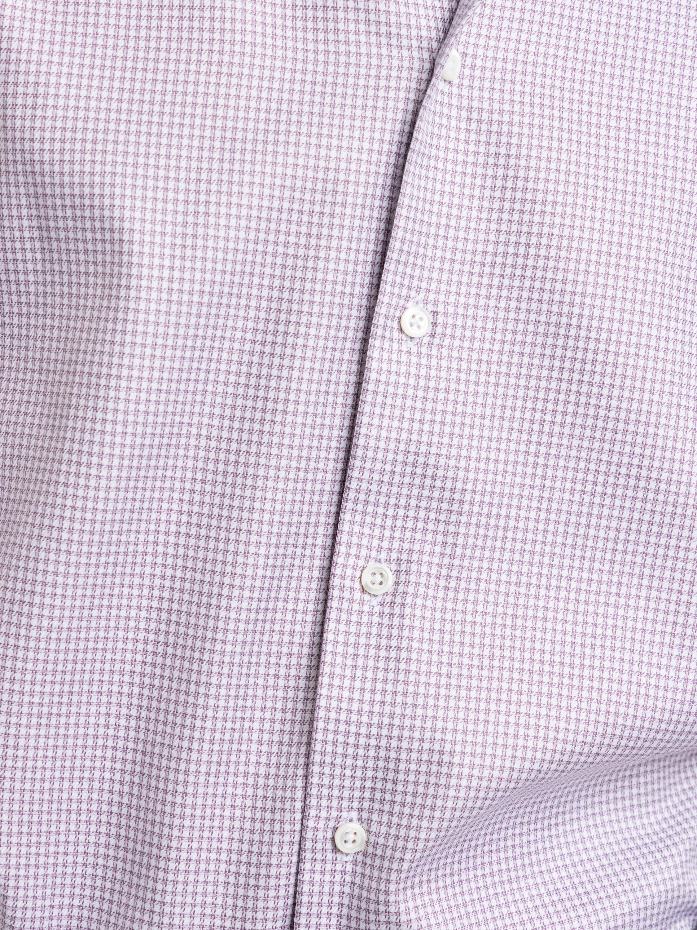 Red Check Slimline Dress Shirt