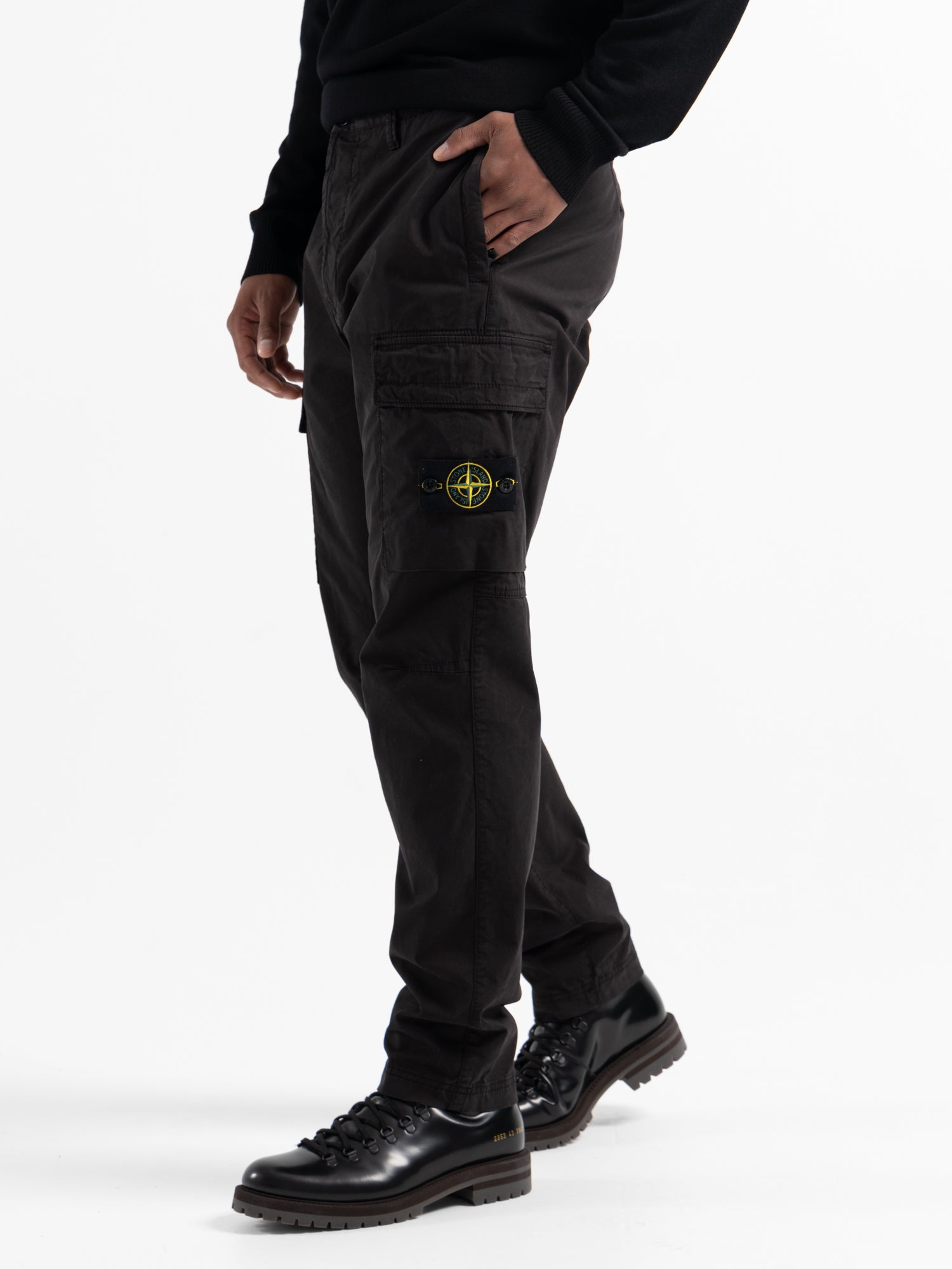 Mens Black Cargo Trousers Fashion Drawstring Hip Hop Harem Cropped Casual  Pants | eBay