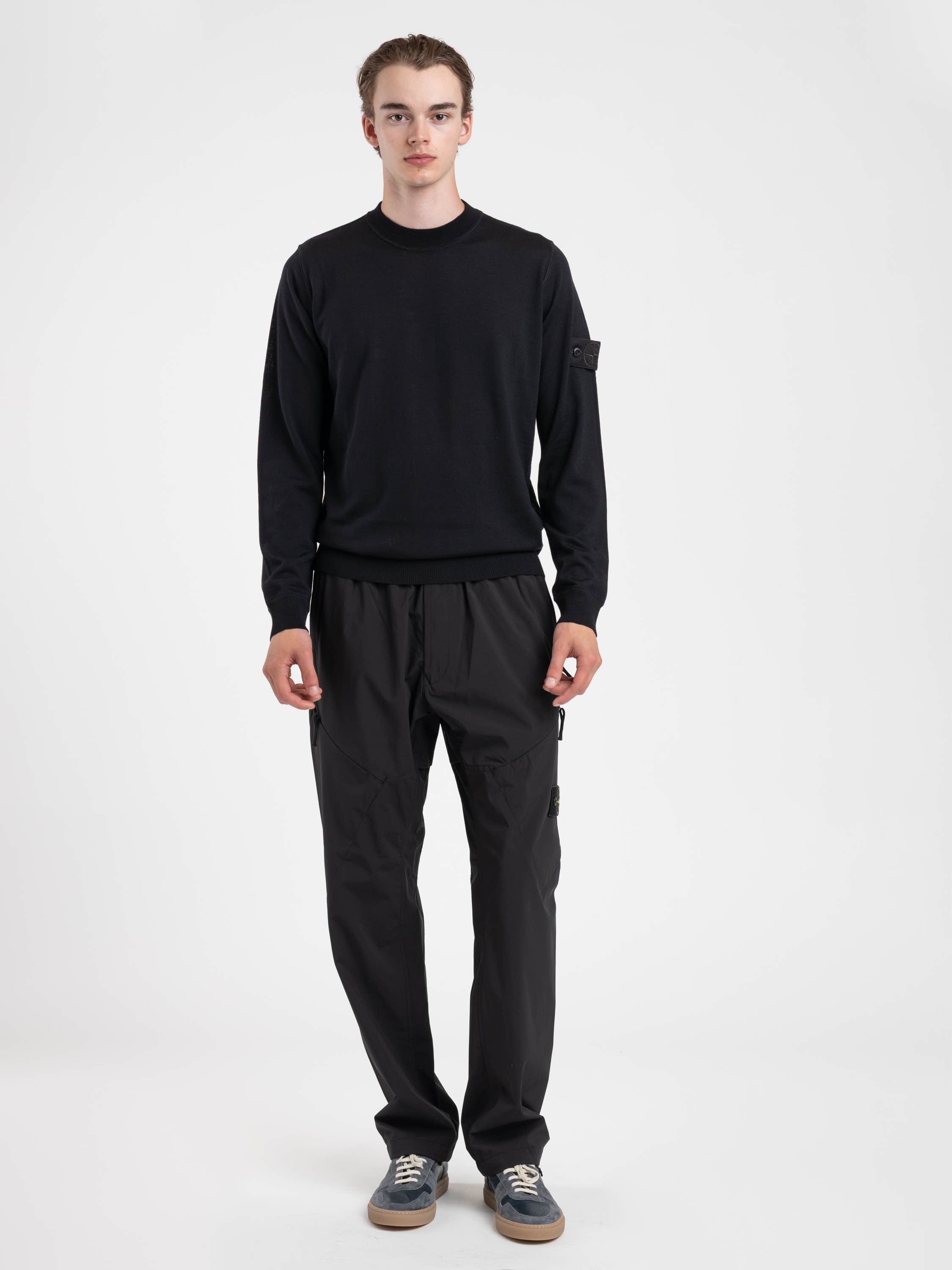 Black Light Pure RWS Wool Ghost Sweater