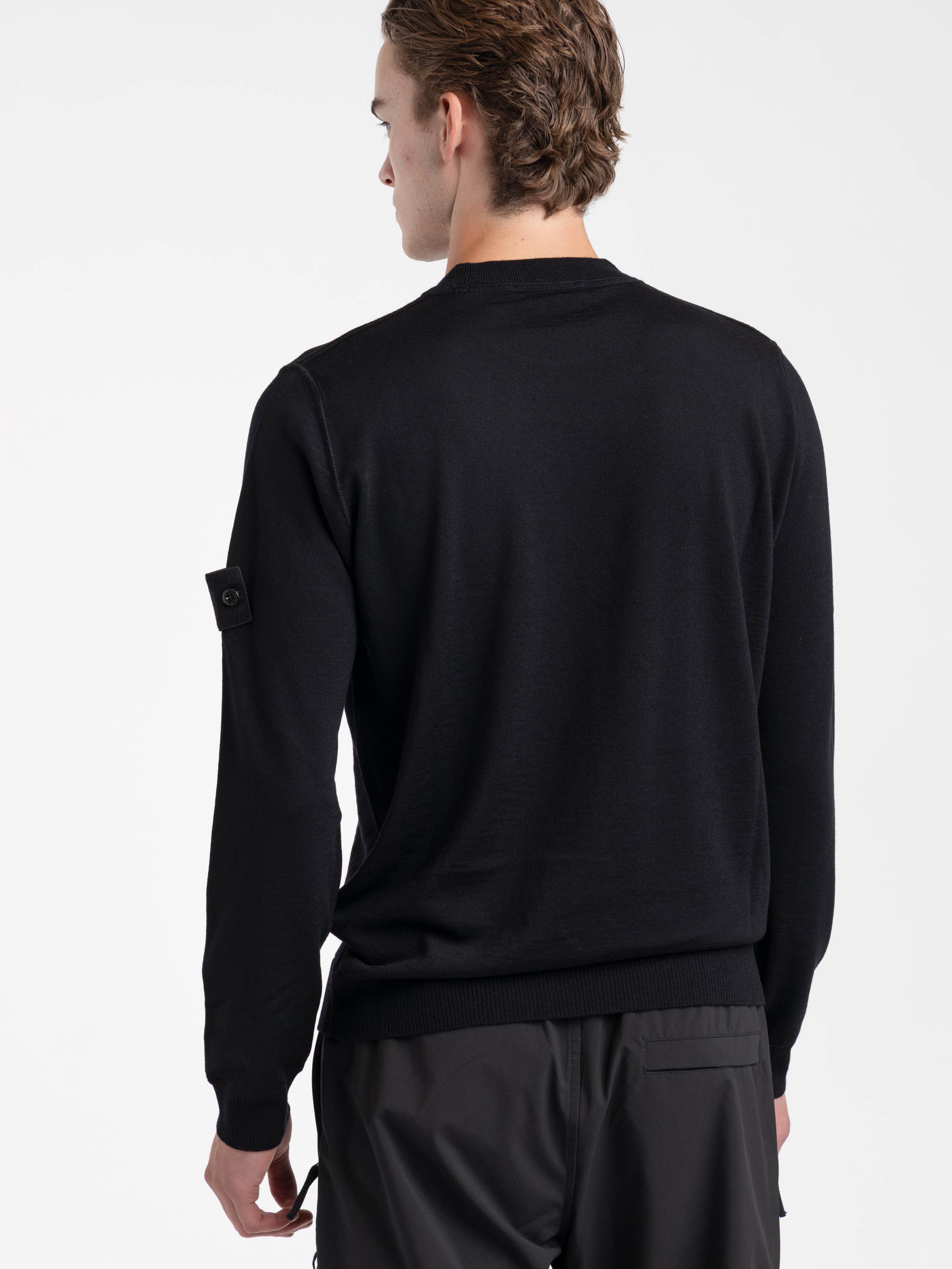 Black Light Pure RWS Wool Ghost Sweater
