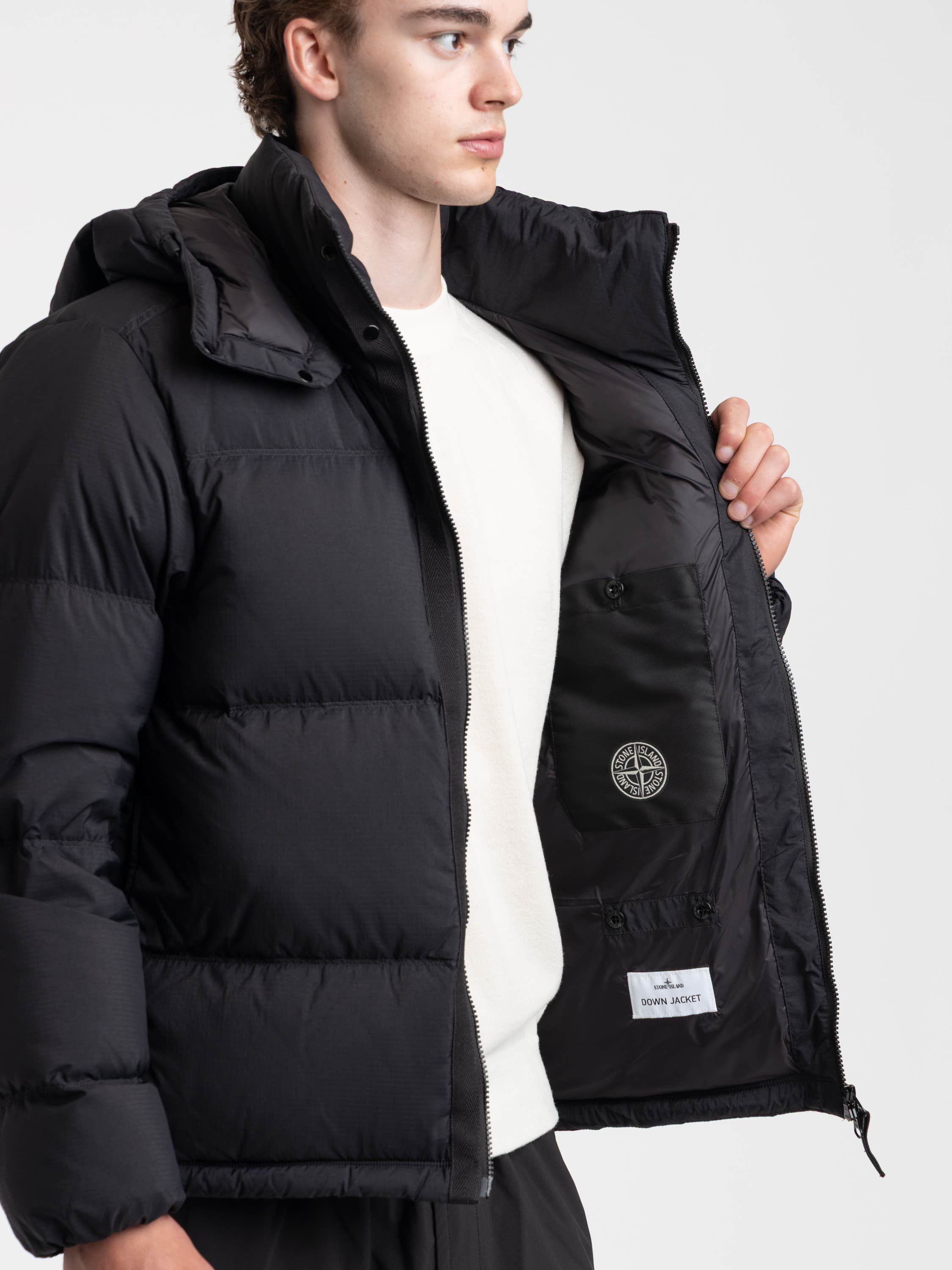 Black Matt Ripstop Cordura® Down Jacket