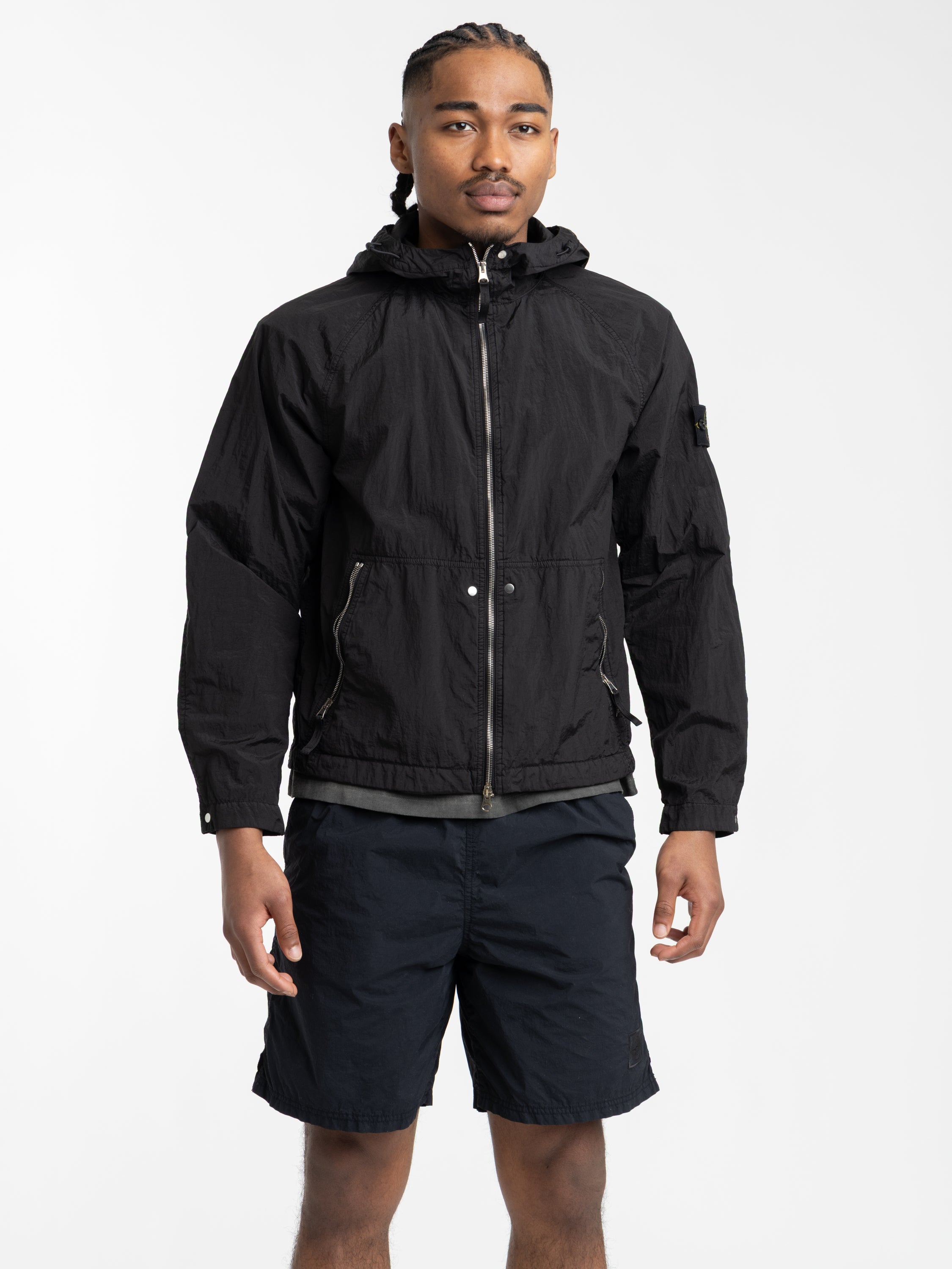 Black Nylon Metal Watro Jacket – The Helm Clothing