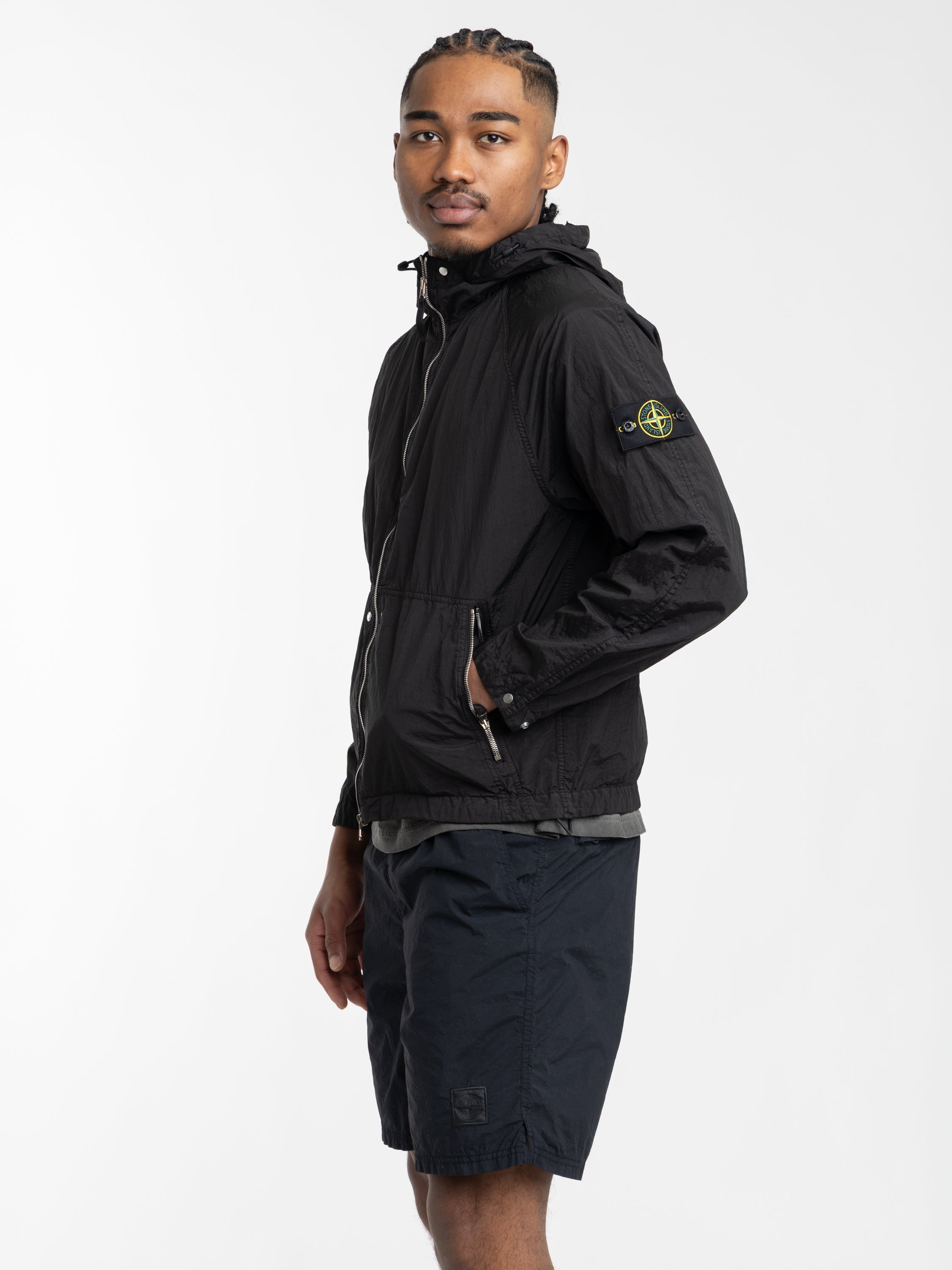 ジャケット・アウター Stone /Nylon l watro jacket Black Nylon Metal Watro Jacket – The Helm Clothing