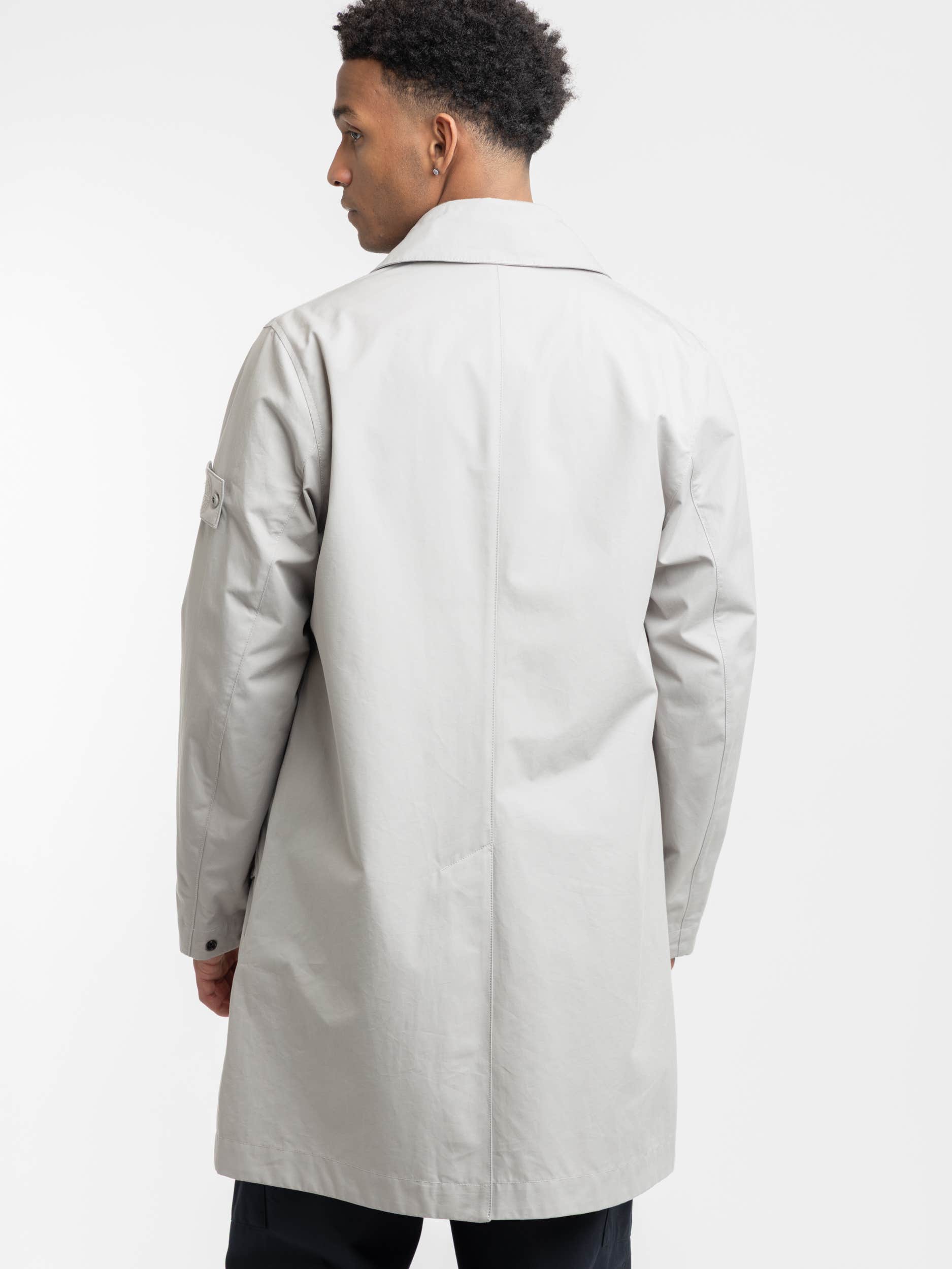 Ghost Weatherproof Cotton Grey Trench Coat
